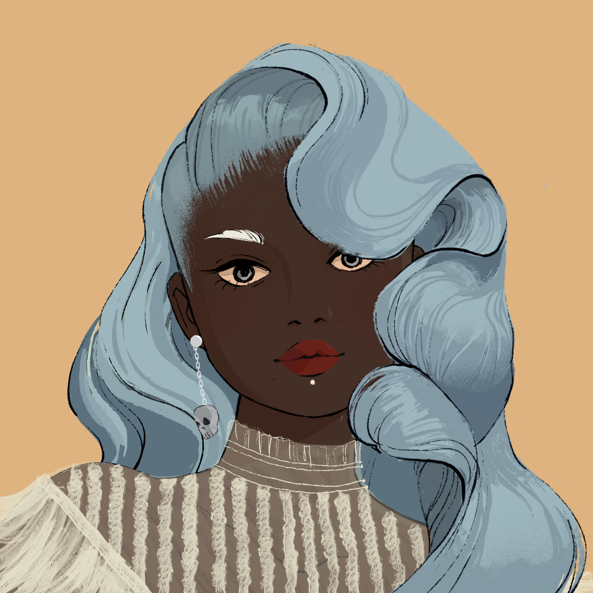 a portrait of Mistress alcian