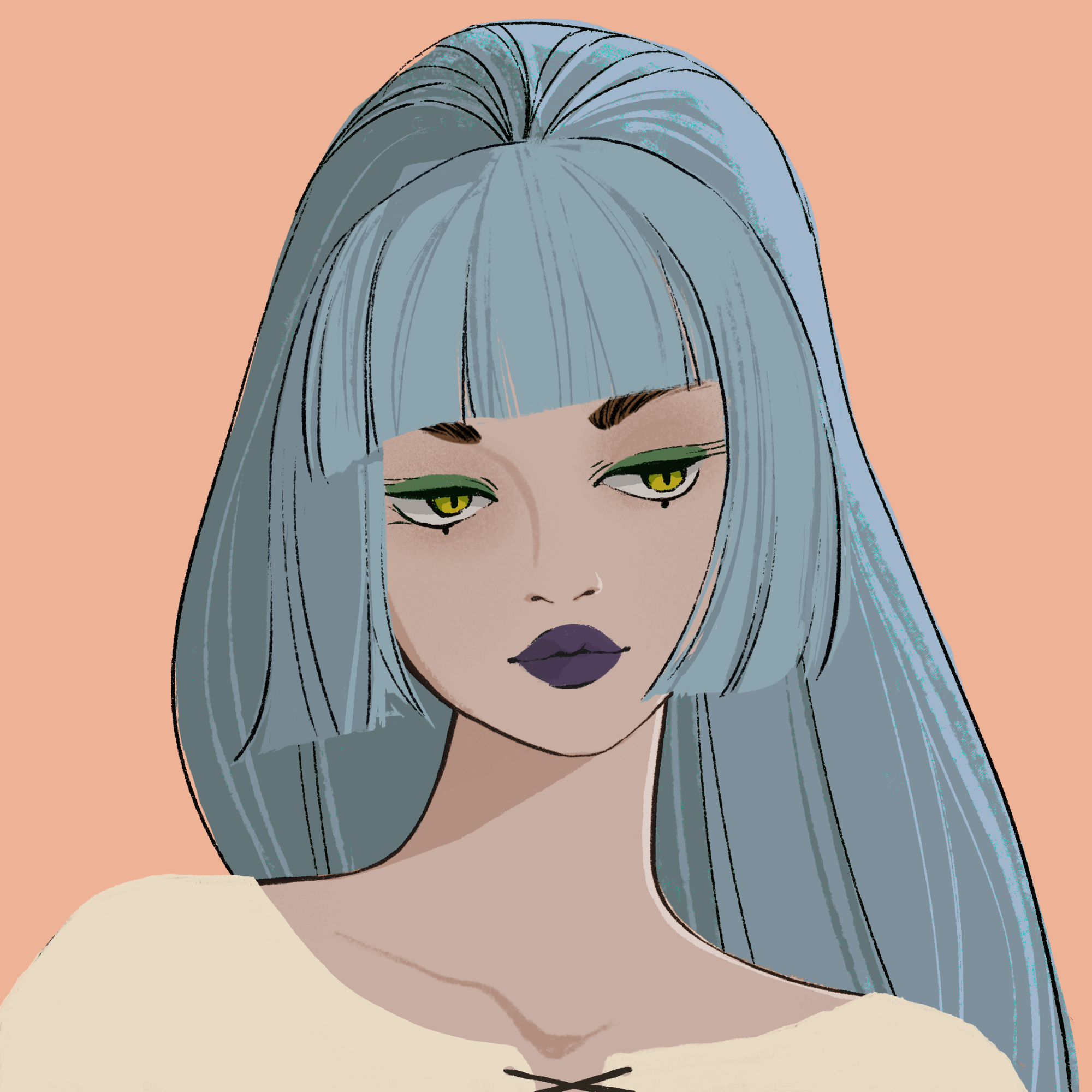 a portrait of Sapodilla, the sweet delusion