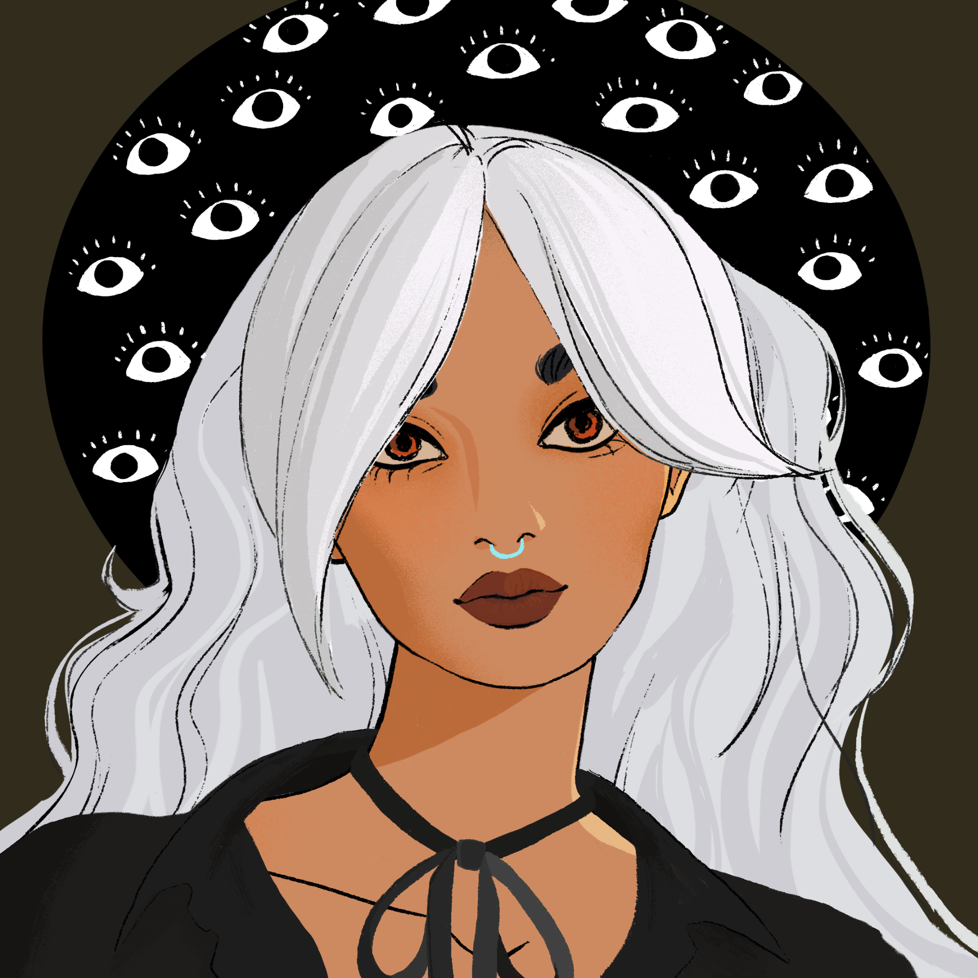 a portrait of Fern, the pistachio cupcake