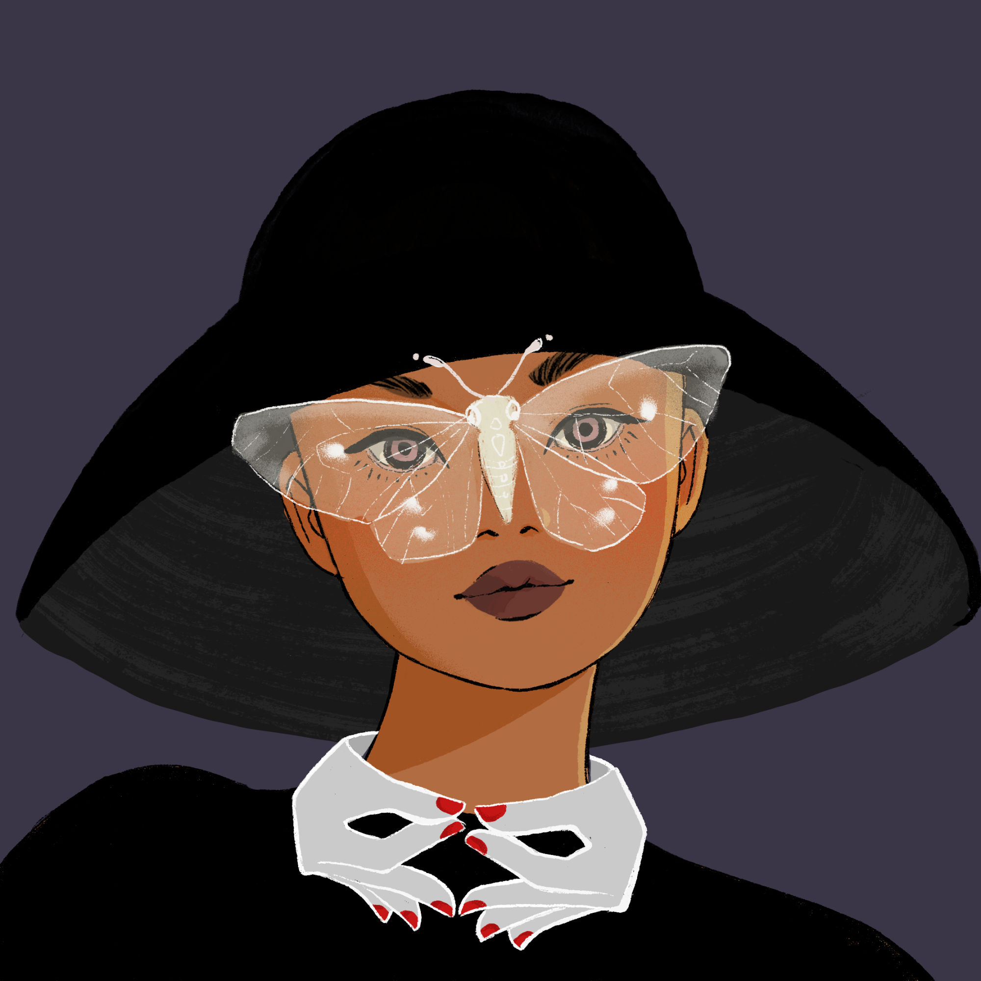 a portrait of Lanthanum, the sardonic bell