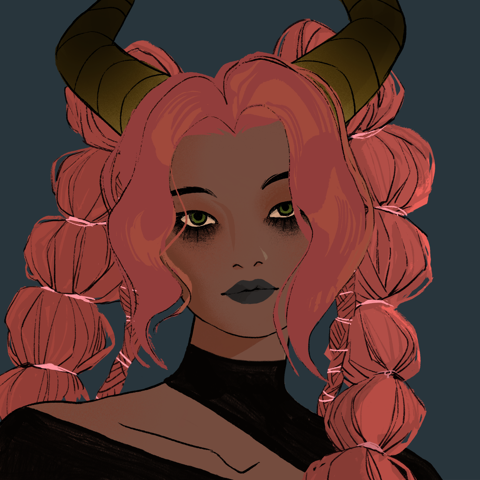 a portrait of Cereme the uncanny