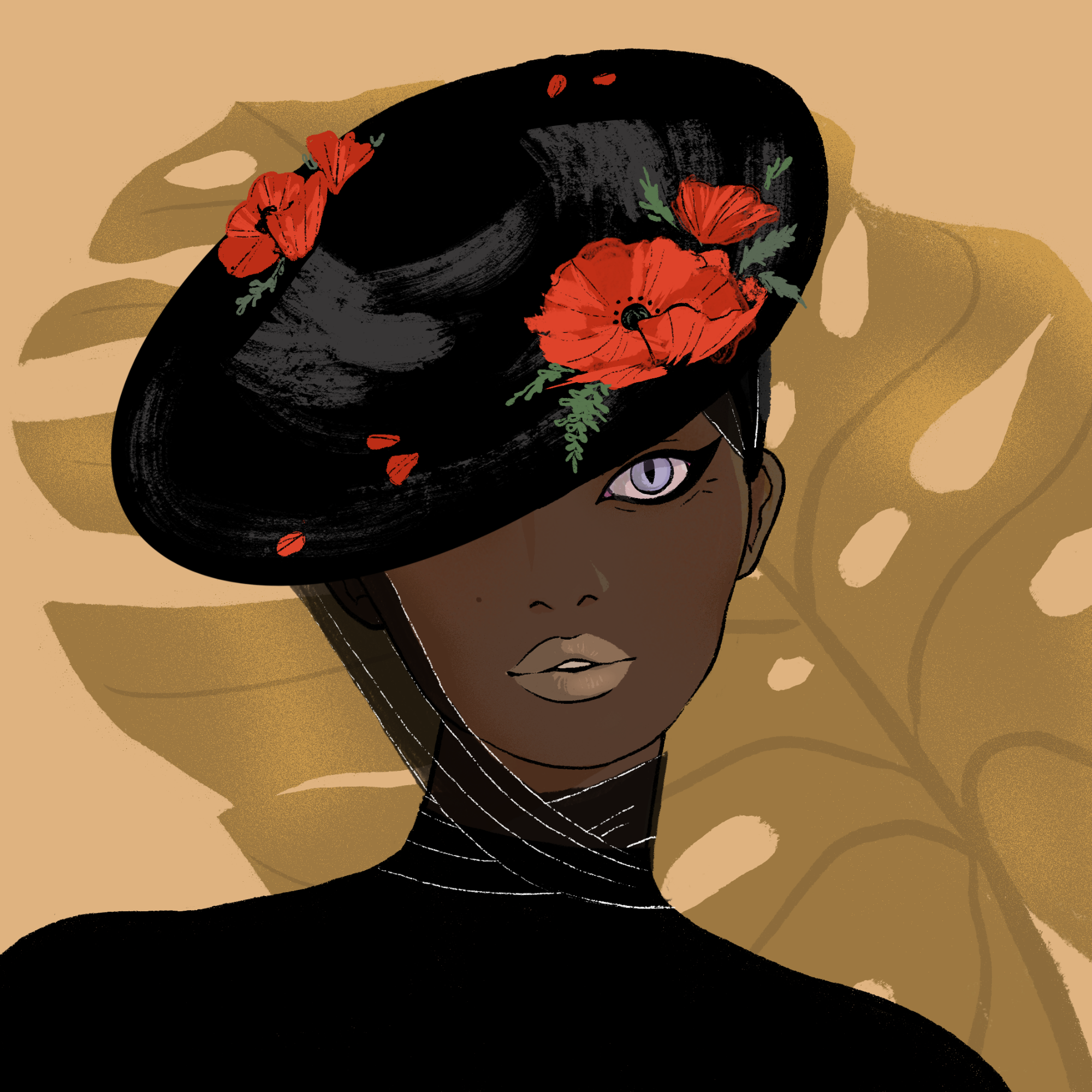 a portrait of Mistress solace