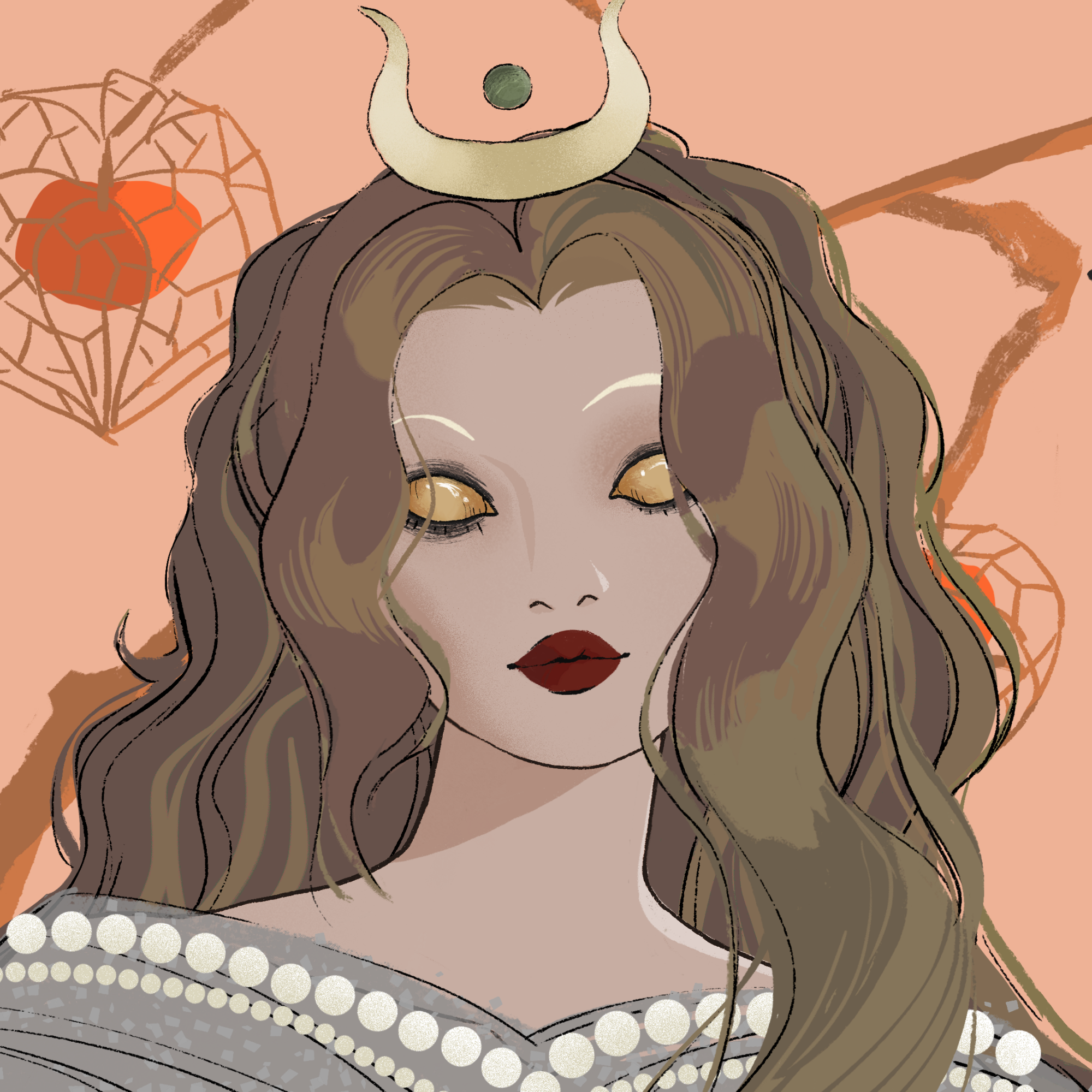 a portrait of Sapote puff