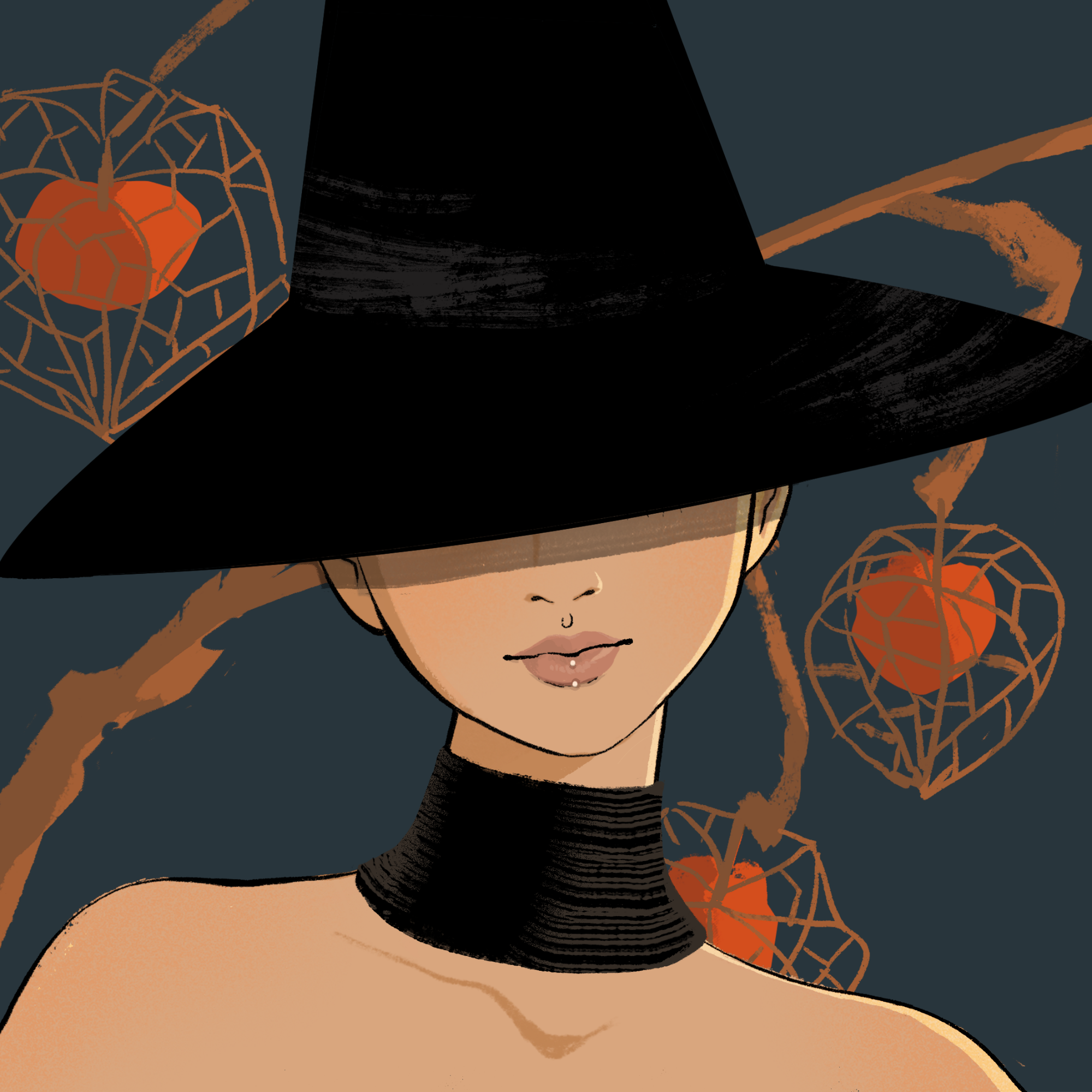 a portrait of Fuchsin, the illimitable knife