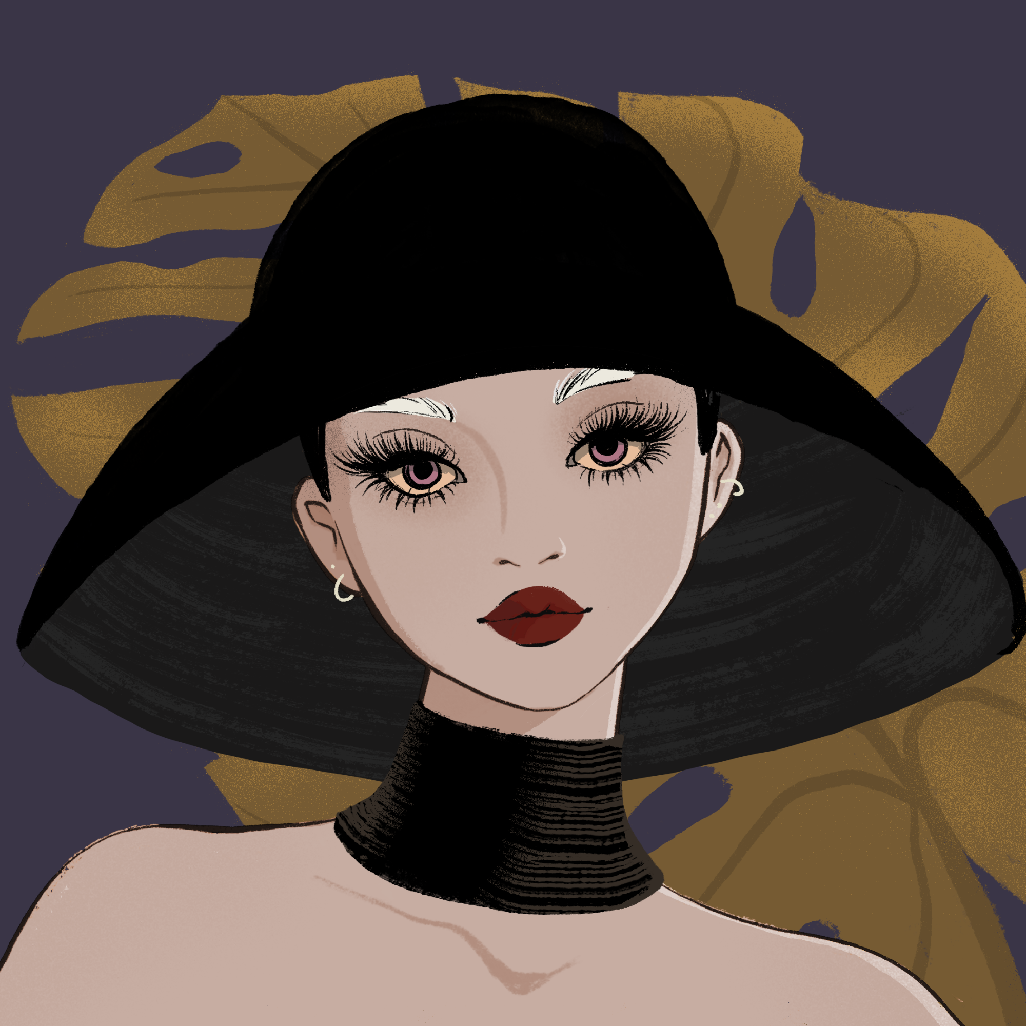 a portrait of Ayan of the tower