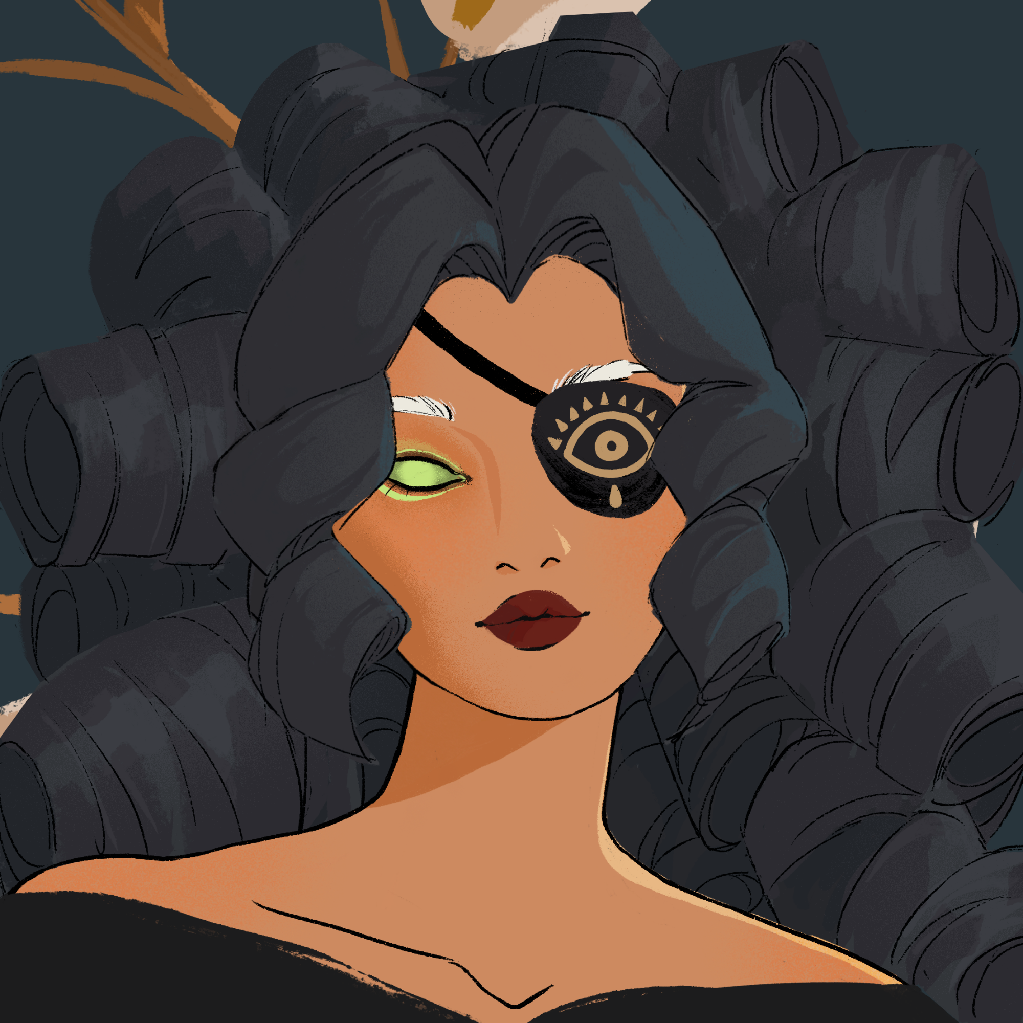 a portrait of Ivy of the orrery