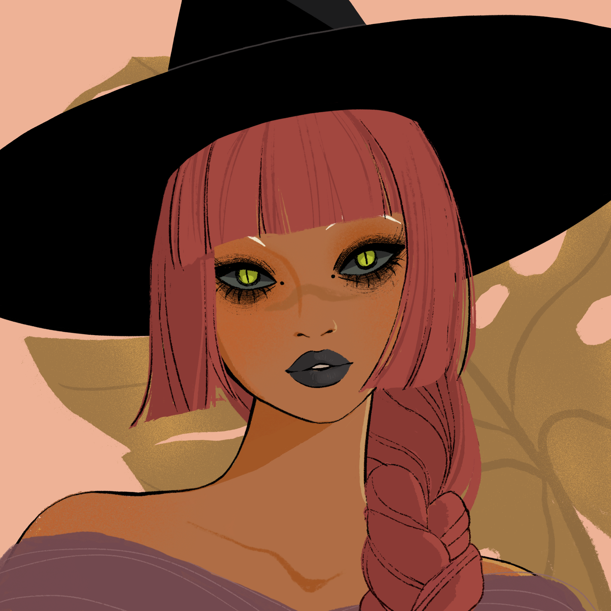 a portrait of Lemon the cloudless