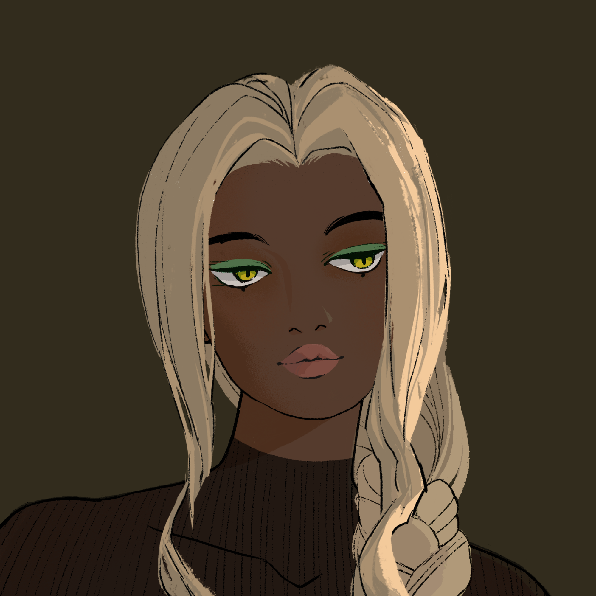 a portrait of Lynx of the hallowed halls