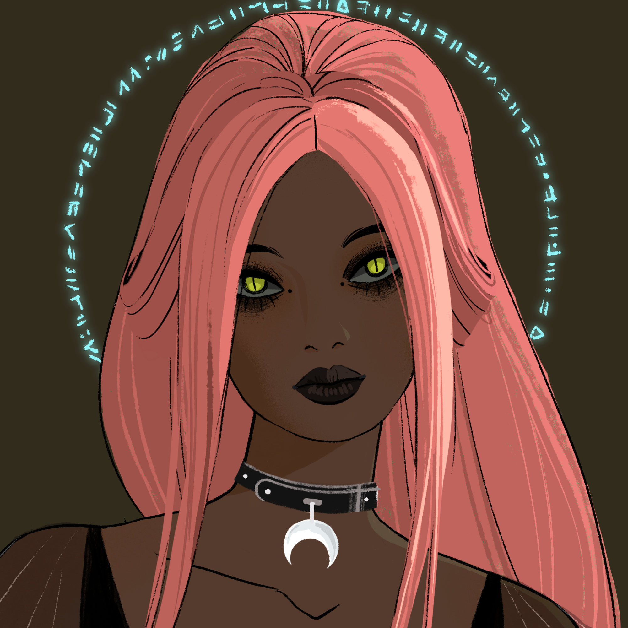 a portrait of Carina the brilliant