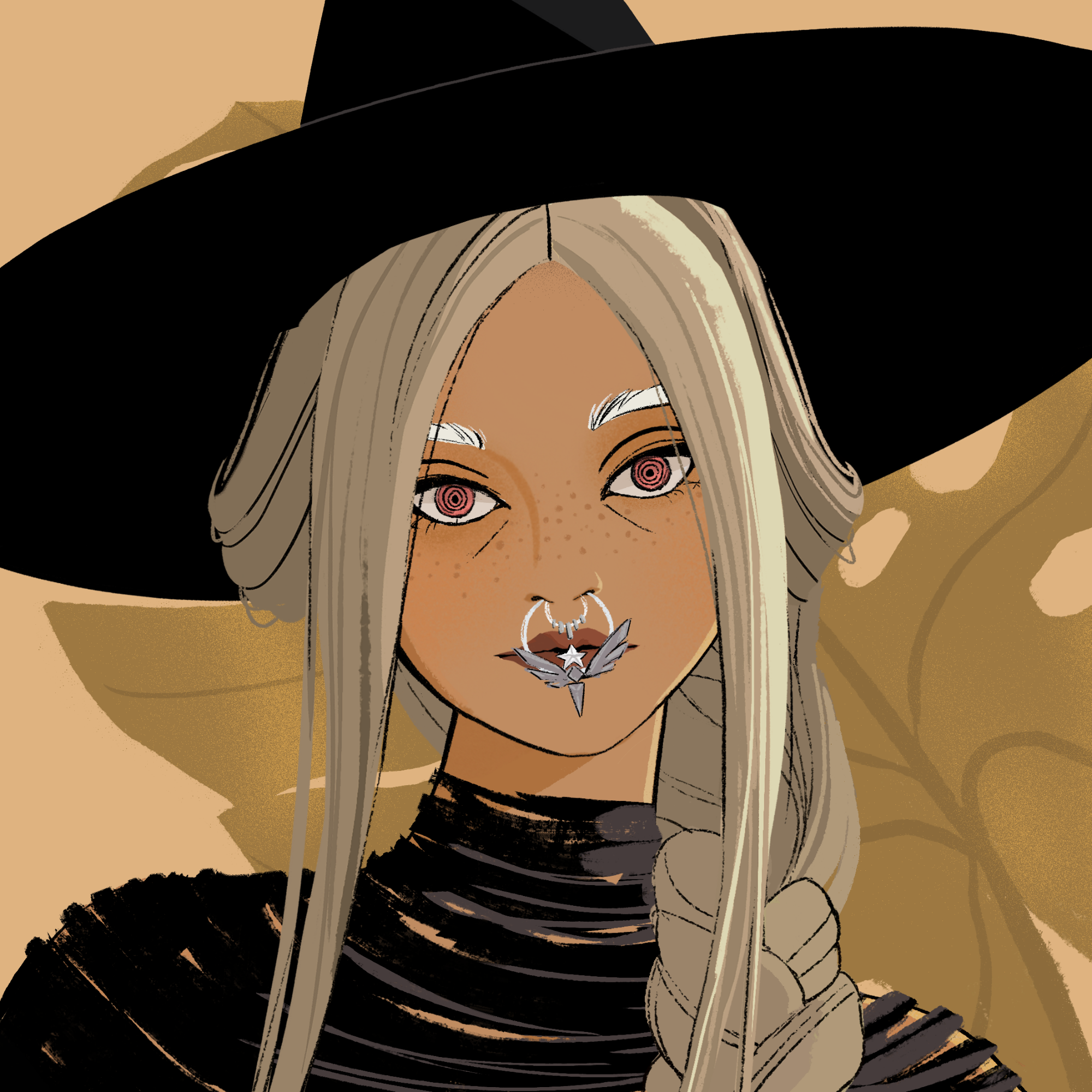 a portrait of Wildfire, the uncanny smoke