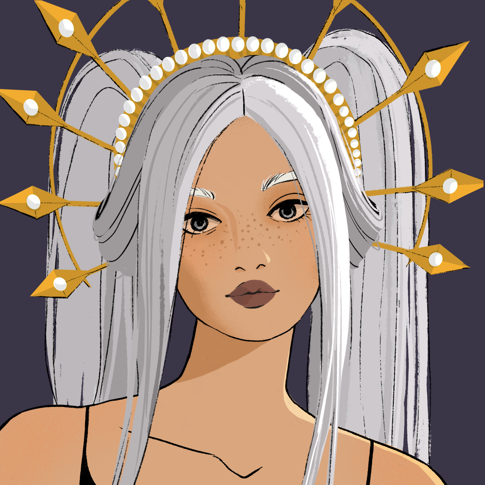 a portrait of Ruby, the entrancing stiletto