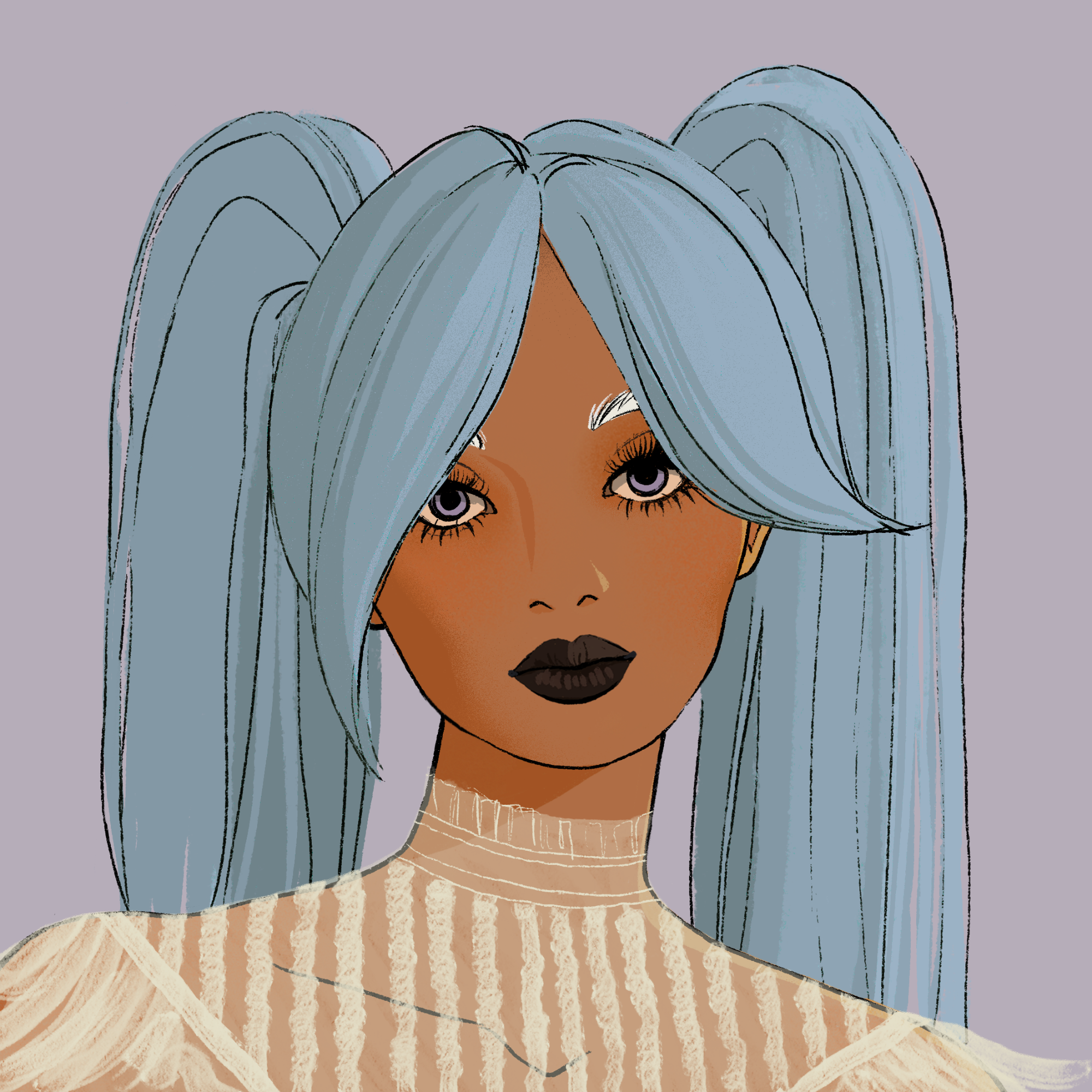 a portrait of Lady vanilla