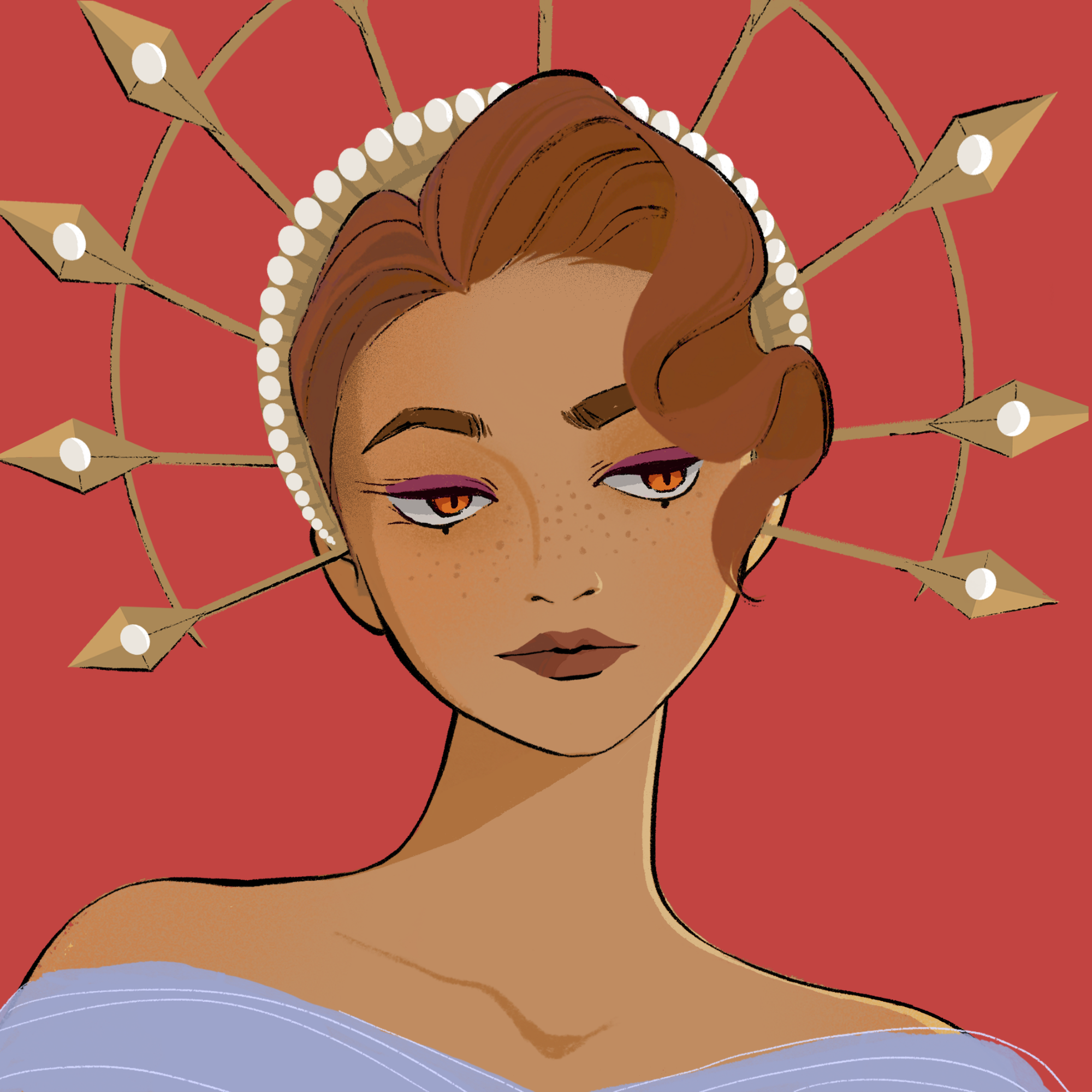 a portrait of Symphony, the infamous curio