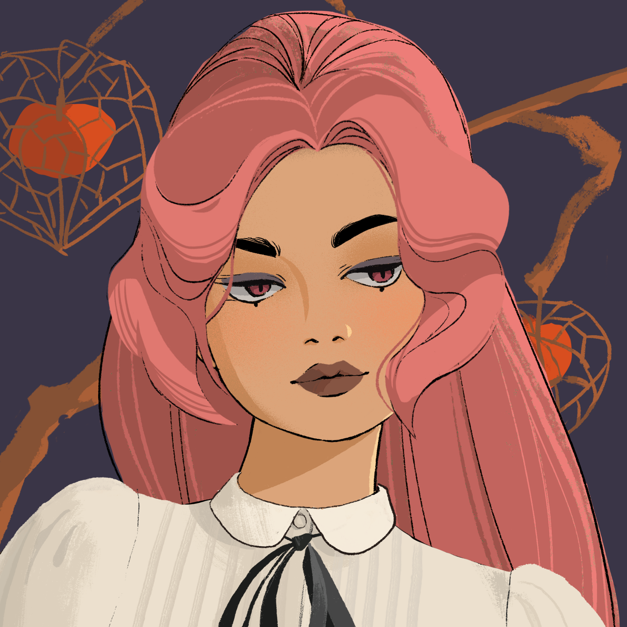 a portrait of Mimosa, the flippant ritual