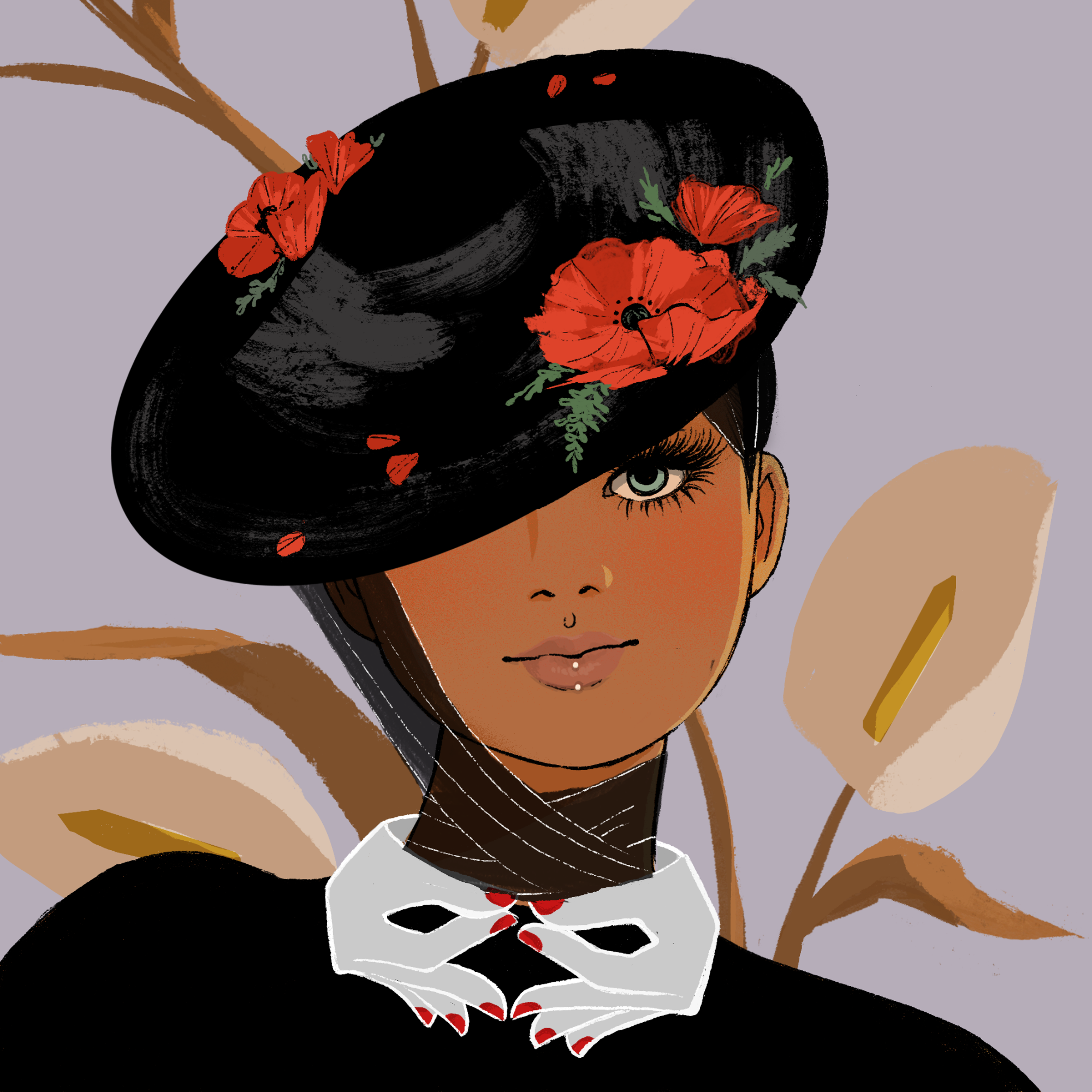 a portrait of Acacia spirit