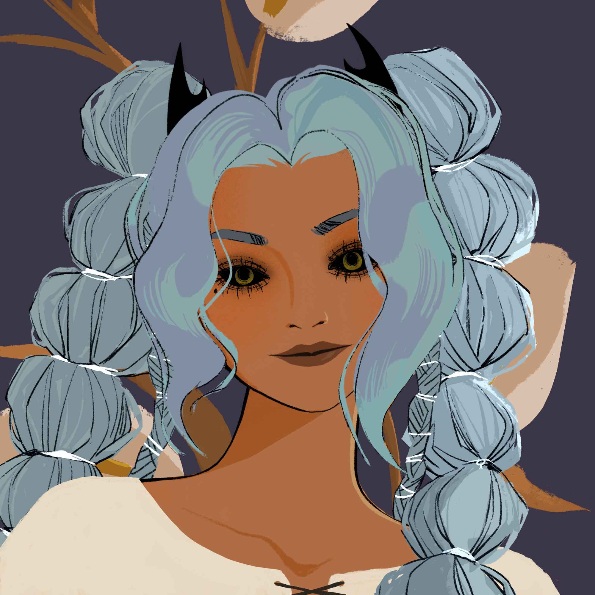 a portrait of Mageik the depraved
