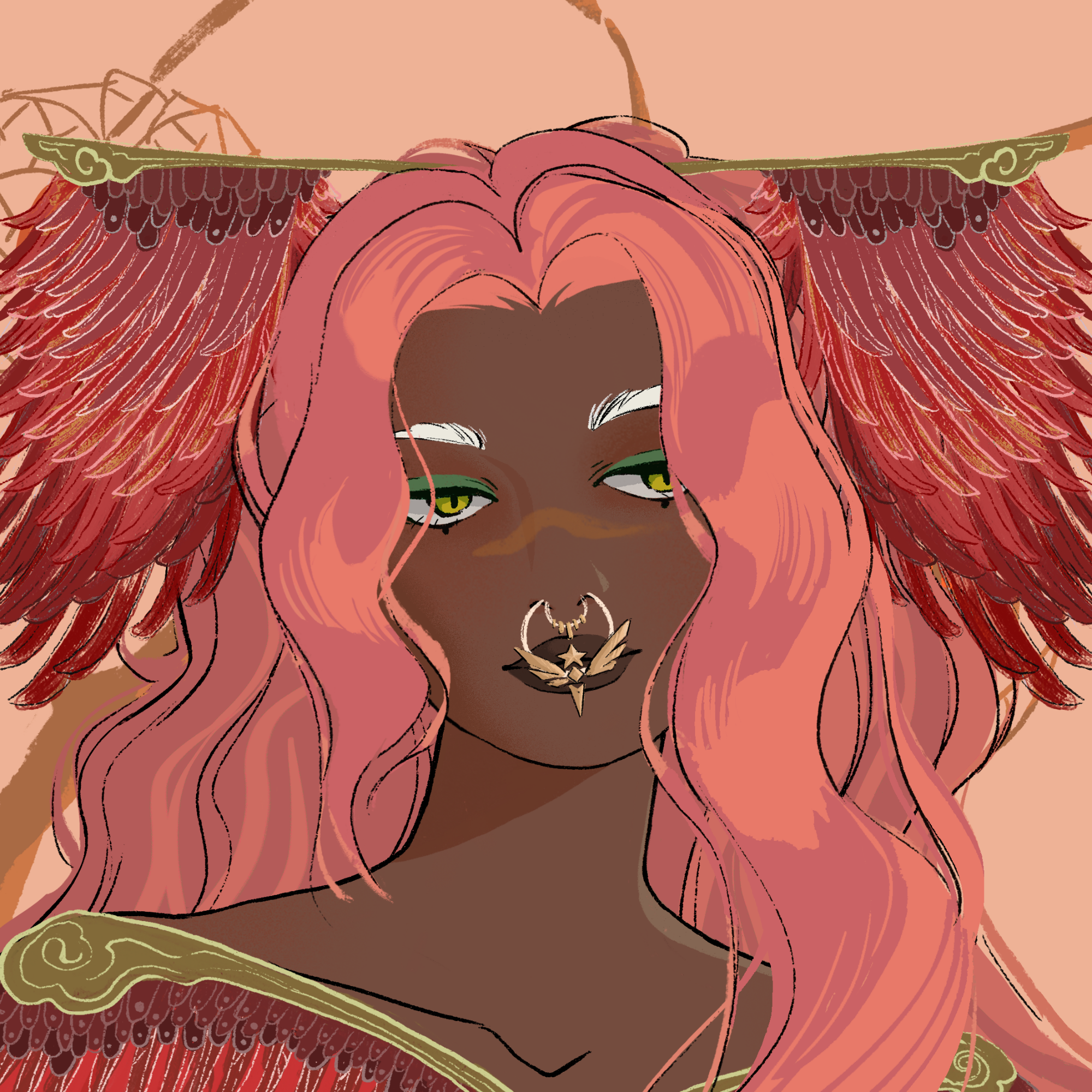 a portrait of Damask chime