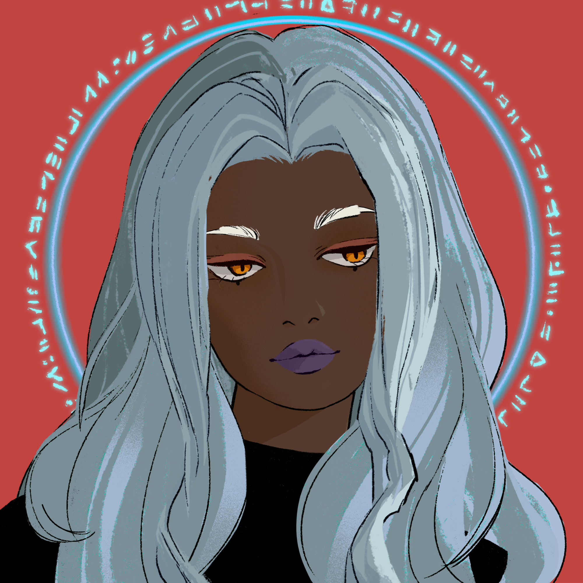 a portrait of Velocity of the hallowed halls