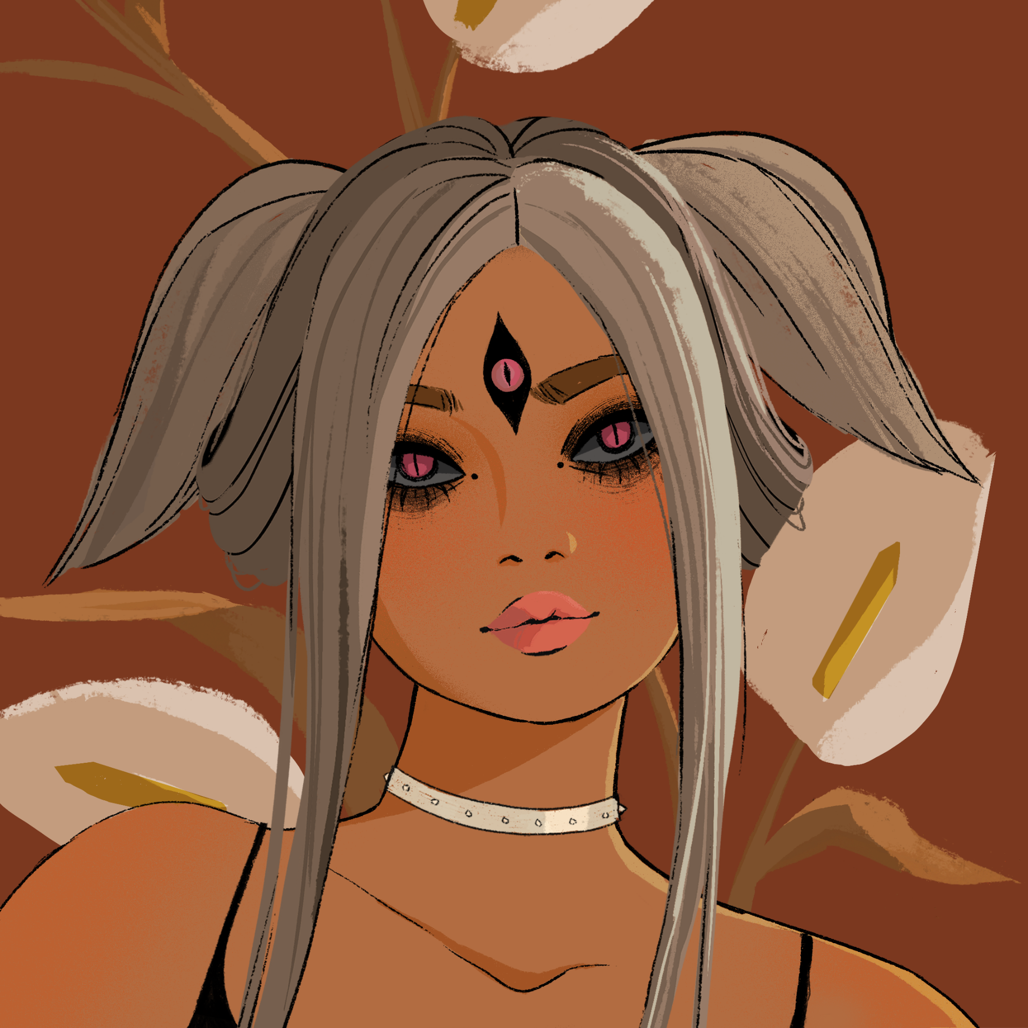 a portrait of Devotee tambora