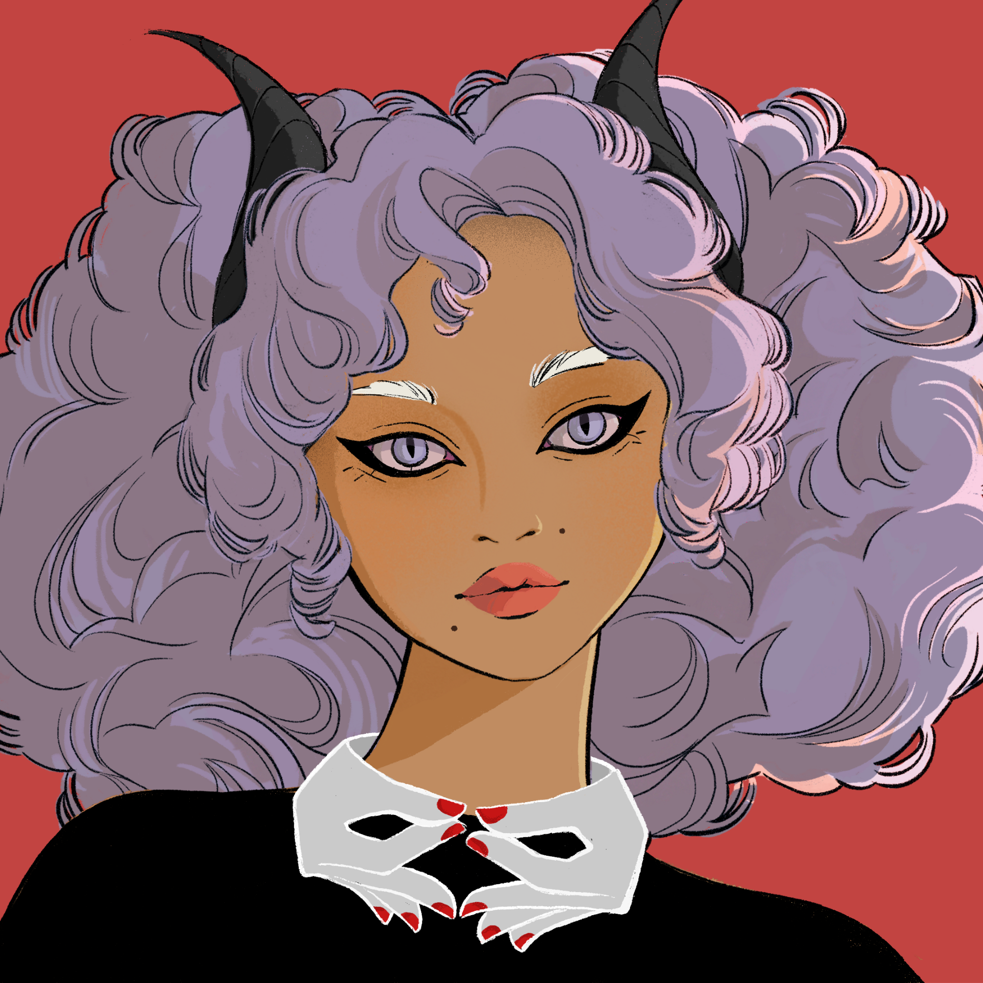 a portrait of Bohrium, the callous talisman