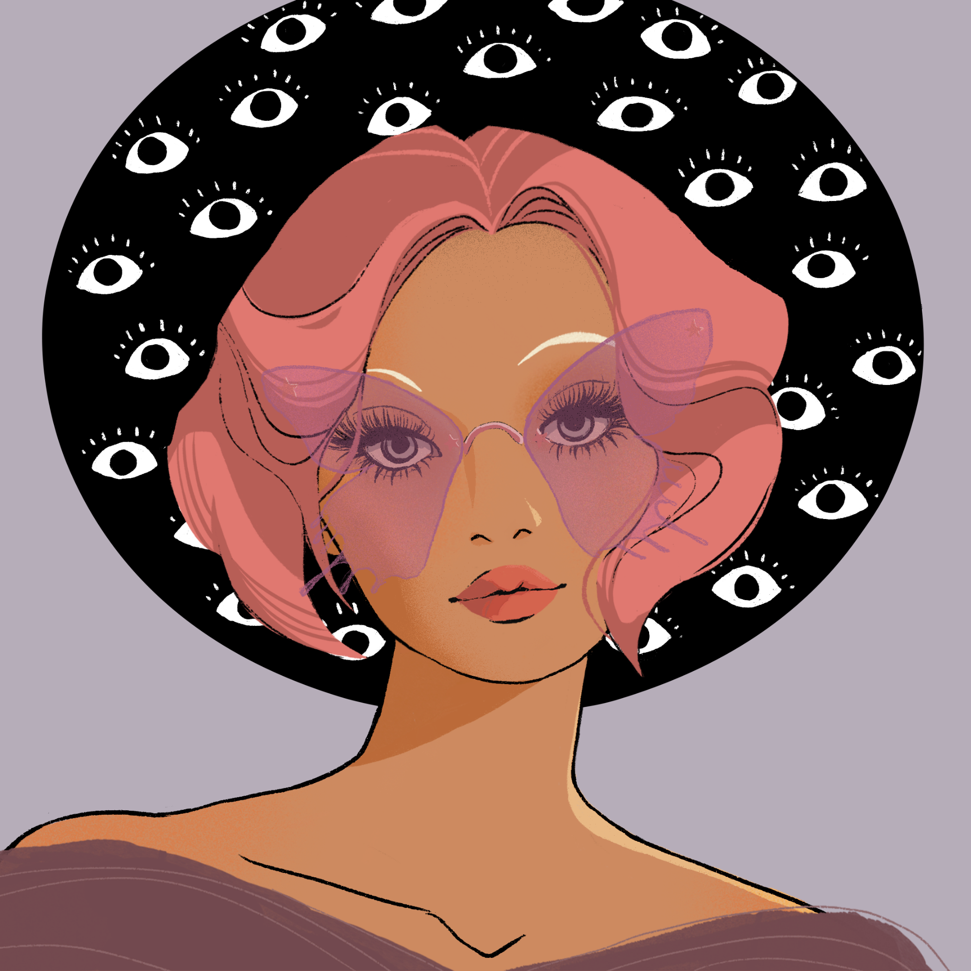 a portrait of Thyme, the resilient scythe