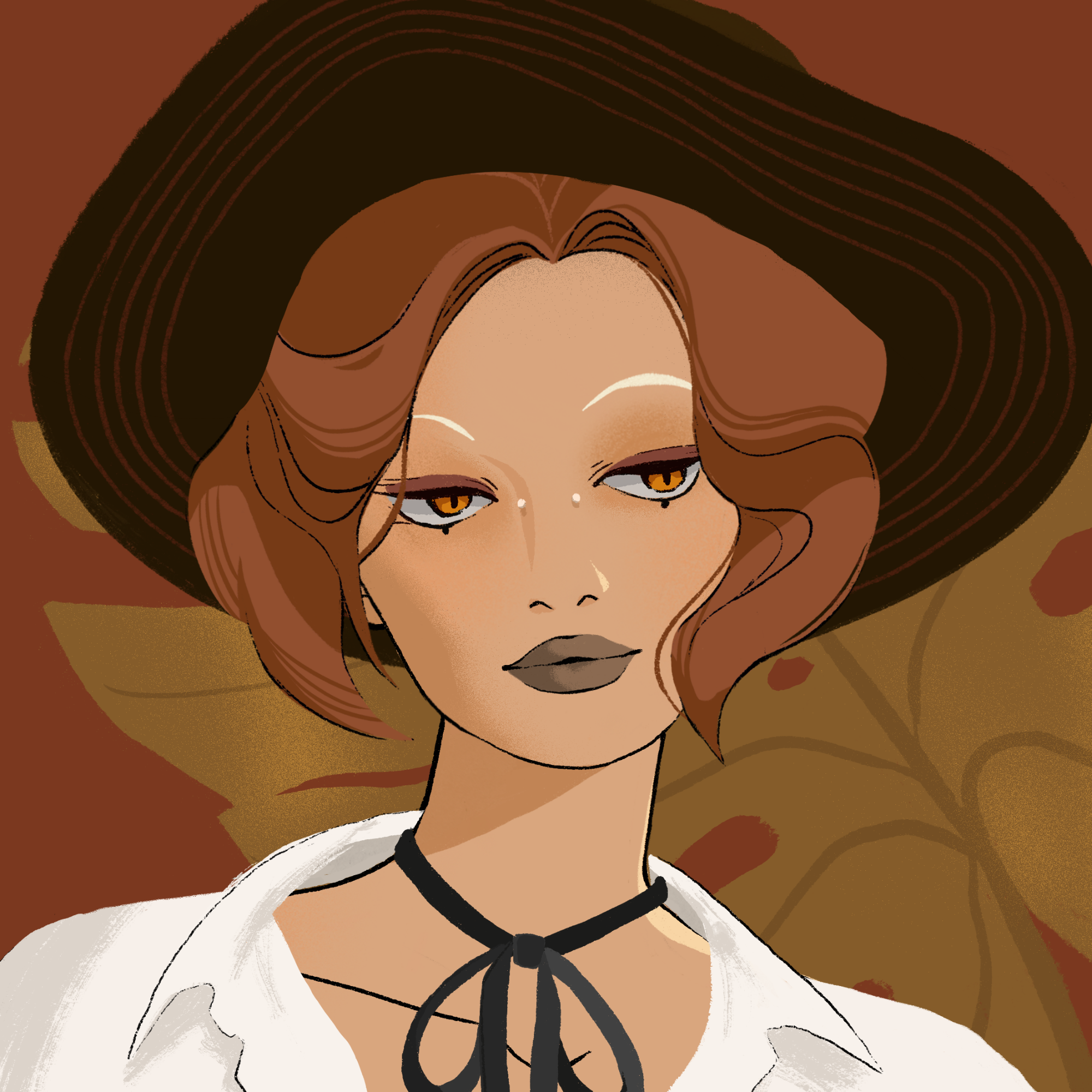 a portrait of Mint, the seasoned spade