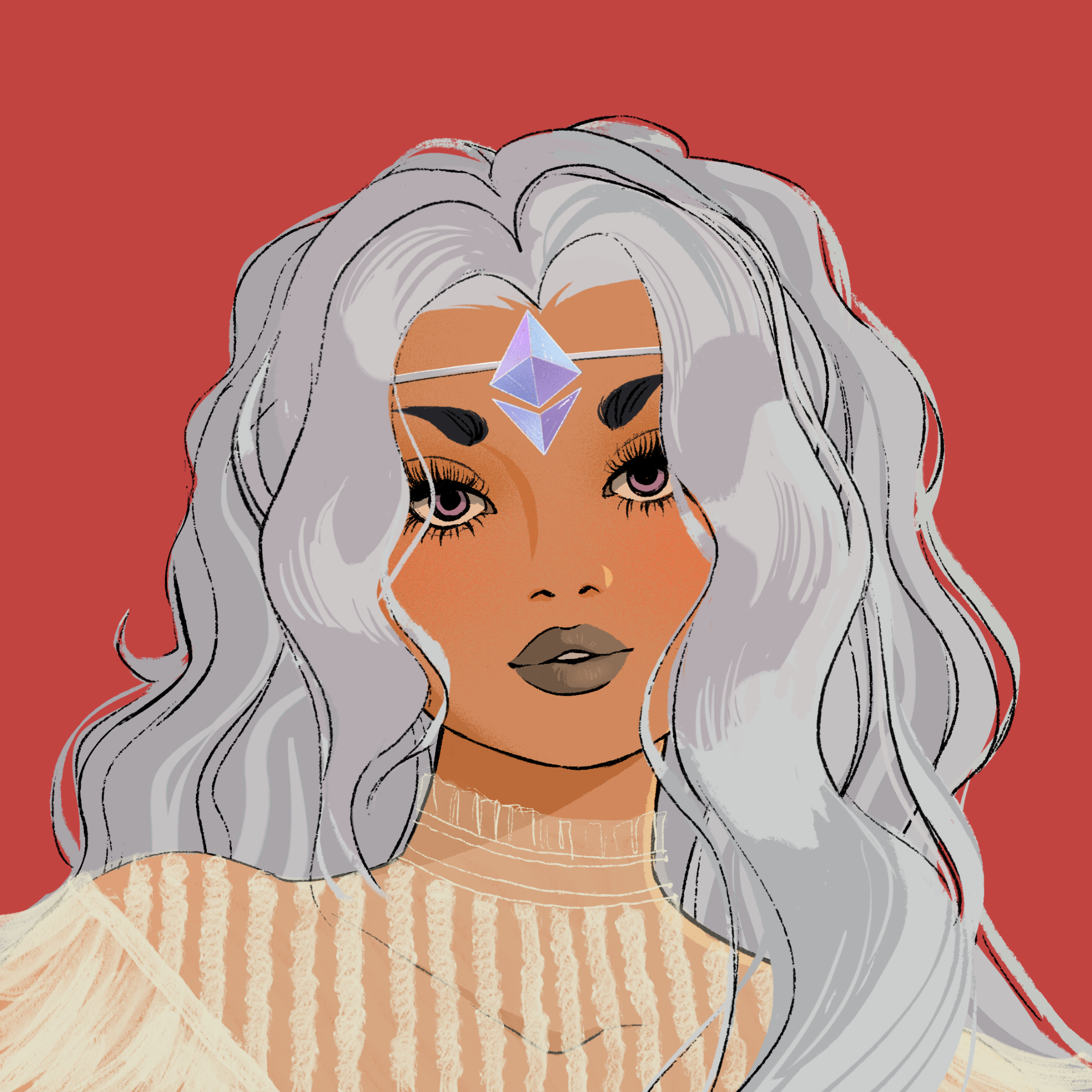 a portrait of Bergamot mirror