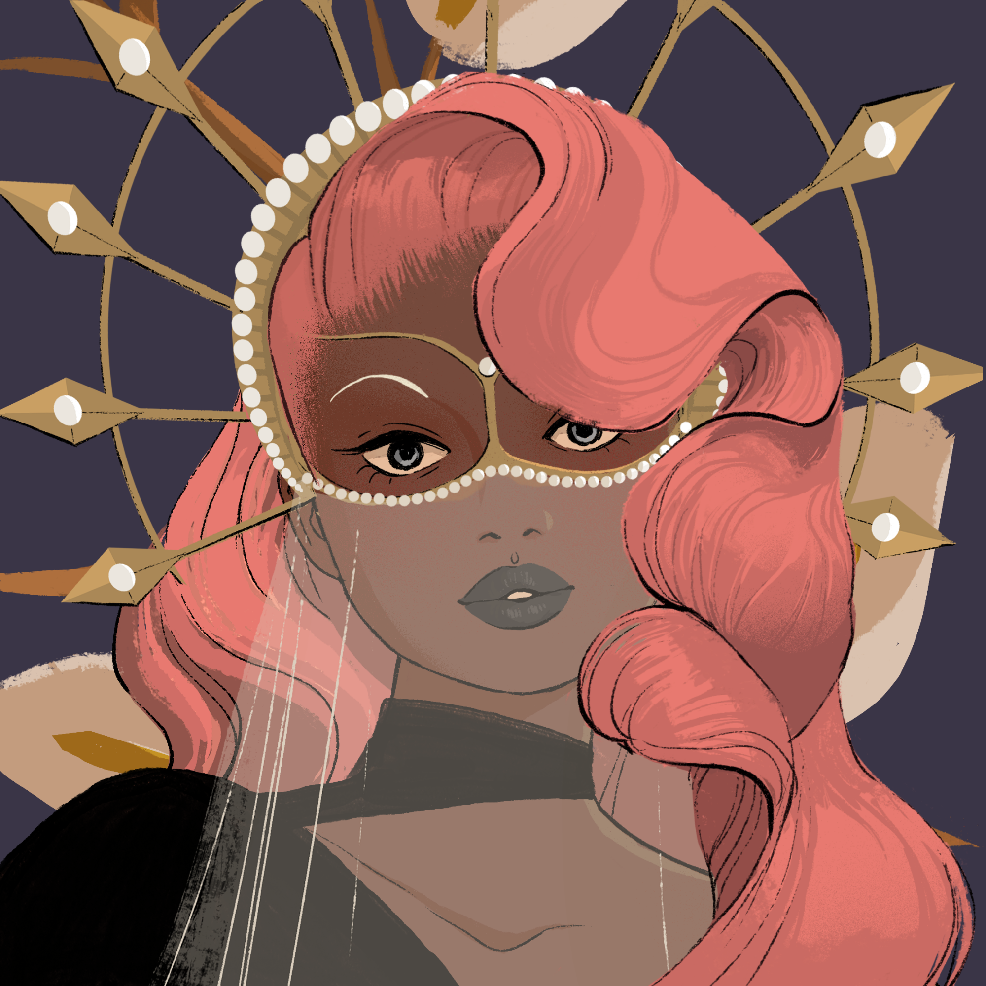 a portrait of Madam jade