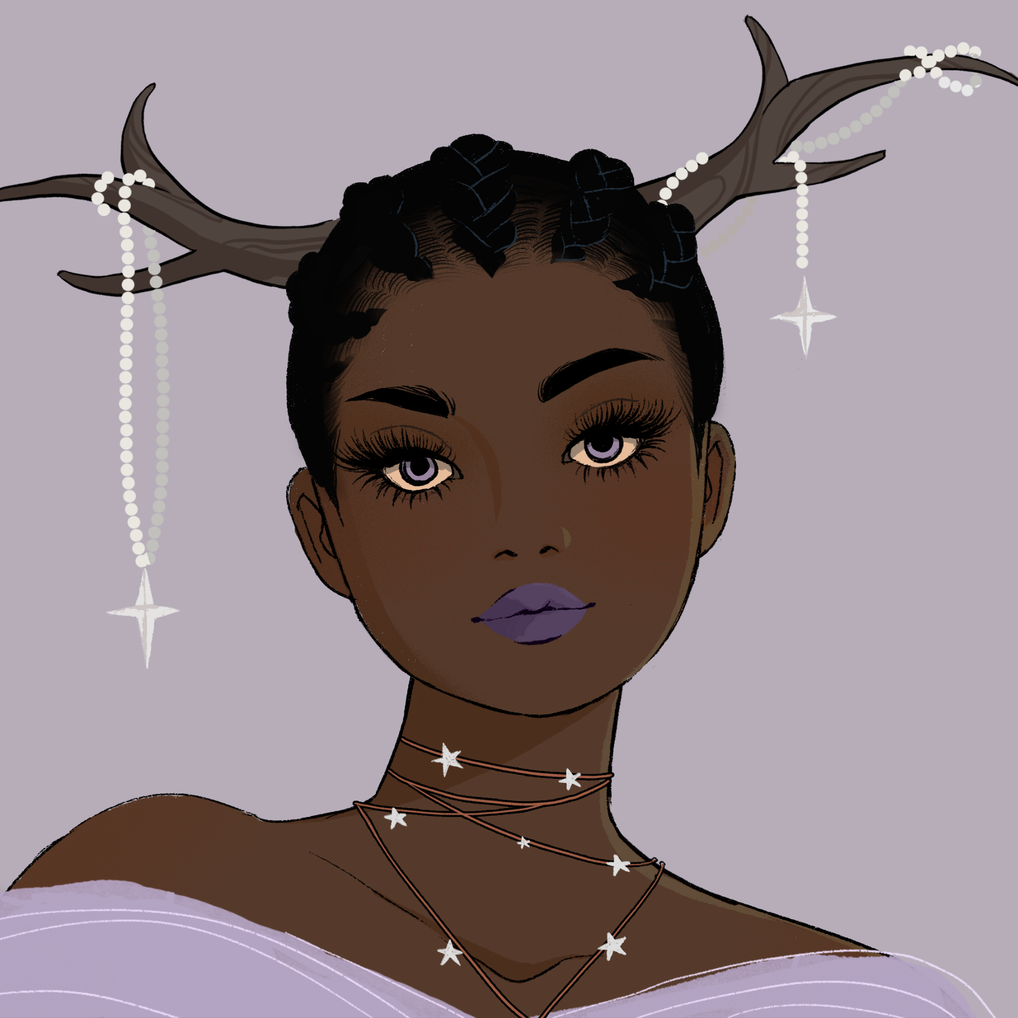 a portrait of Granny cayenne