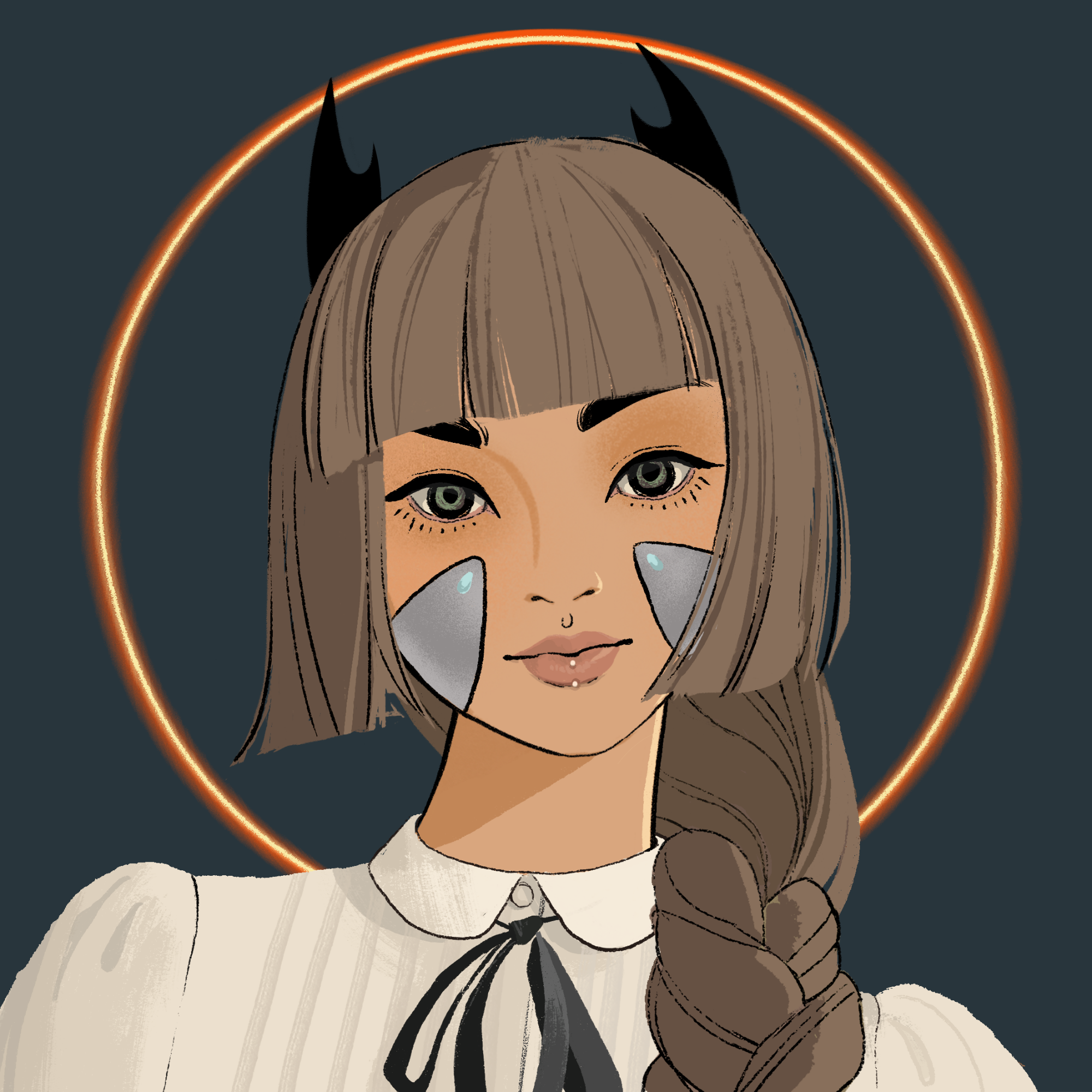 a portrait of Siphon the mathematical