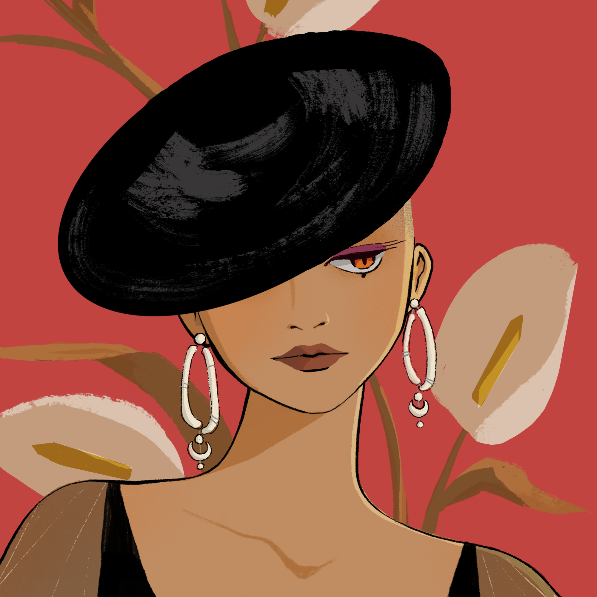 a portrait of Indium the true