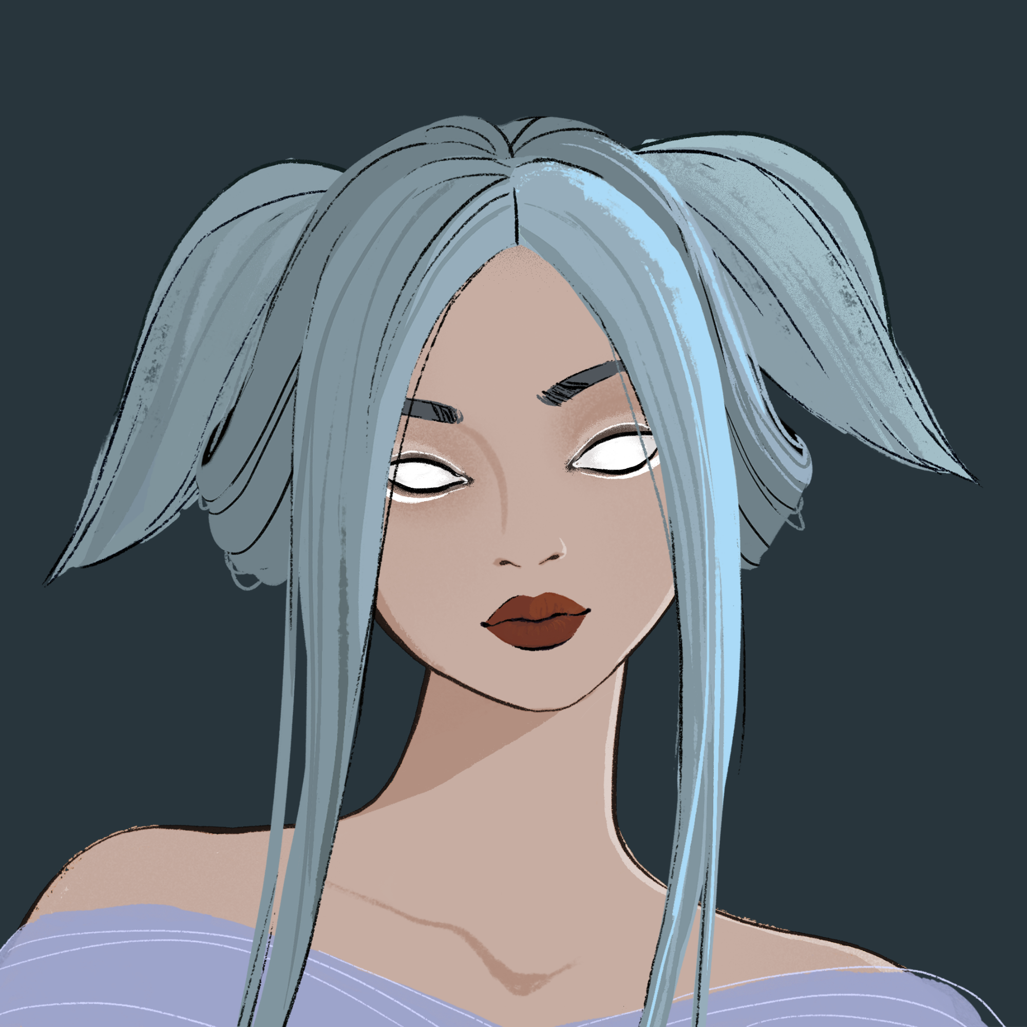 a portrait of Acerola, the ambrosial puff