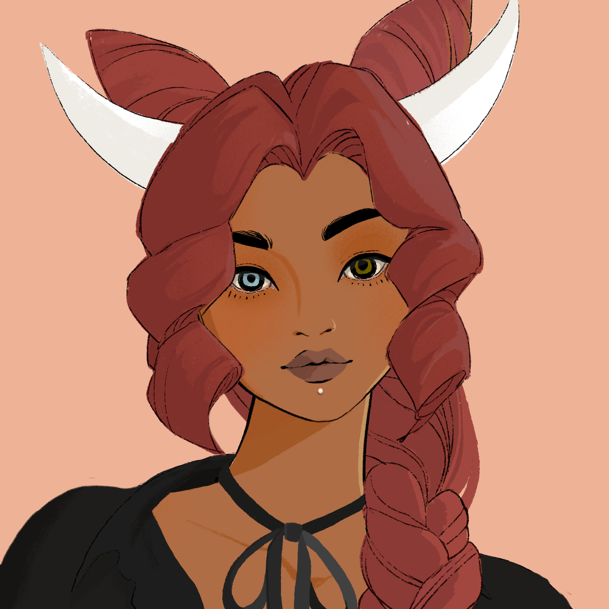 a portrait of Cotton, the lone marmalade