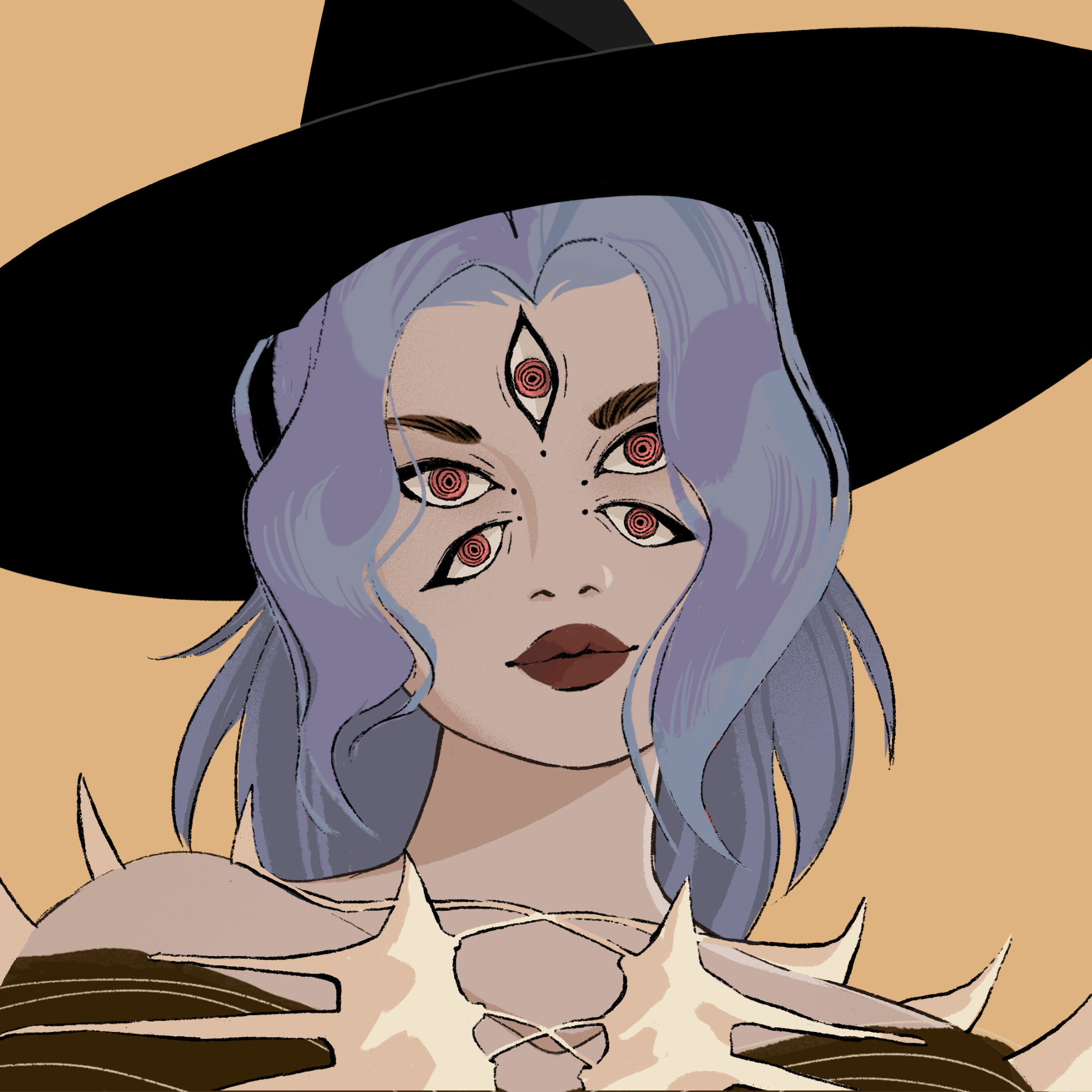 a portrait of Sinkhole, the smoking chrage