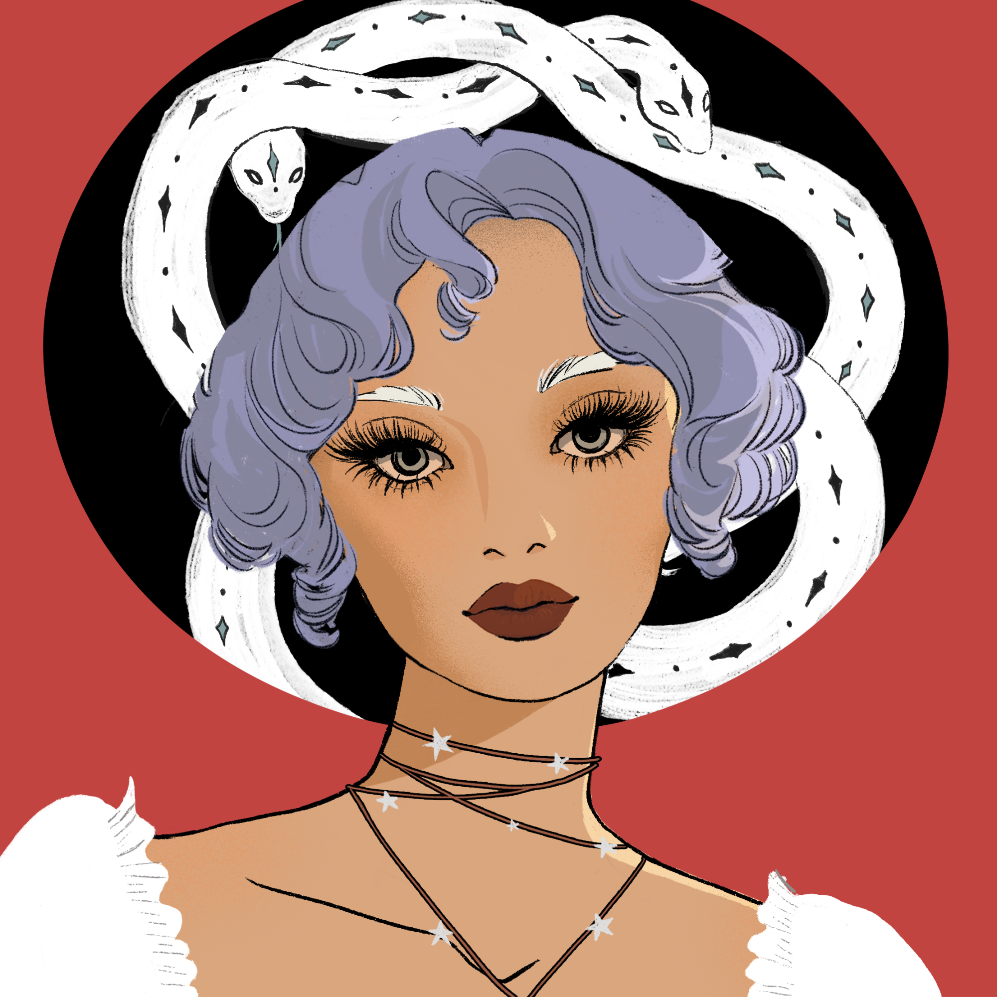 a portrait of Morel, the olive basket