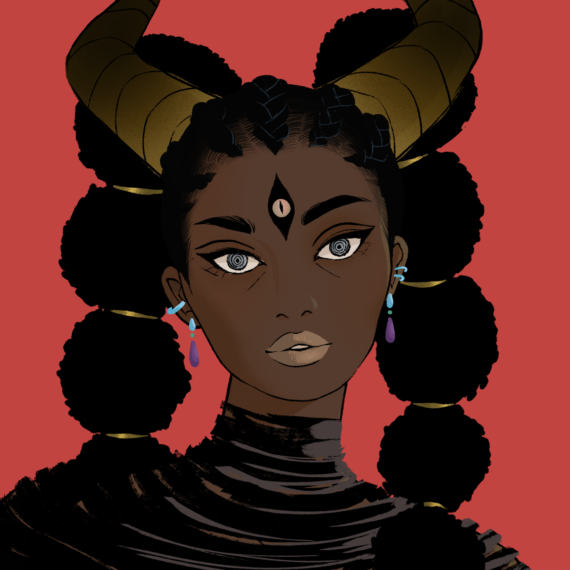 a portrait of Wildfire, the heedless altercation