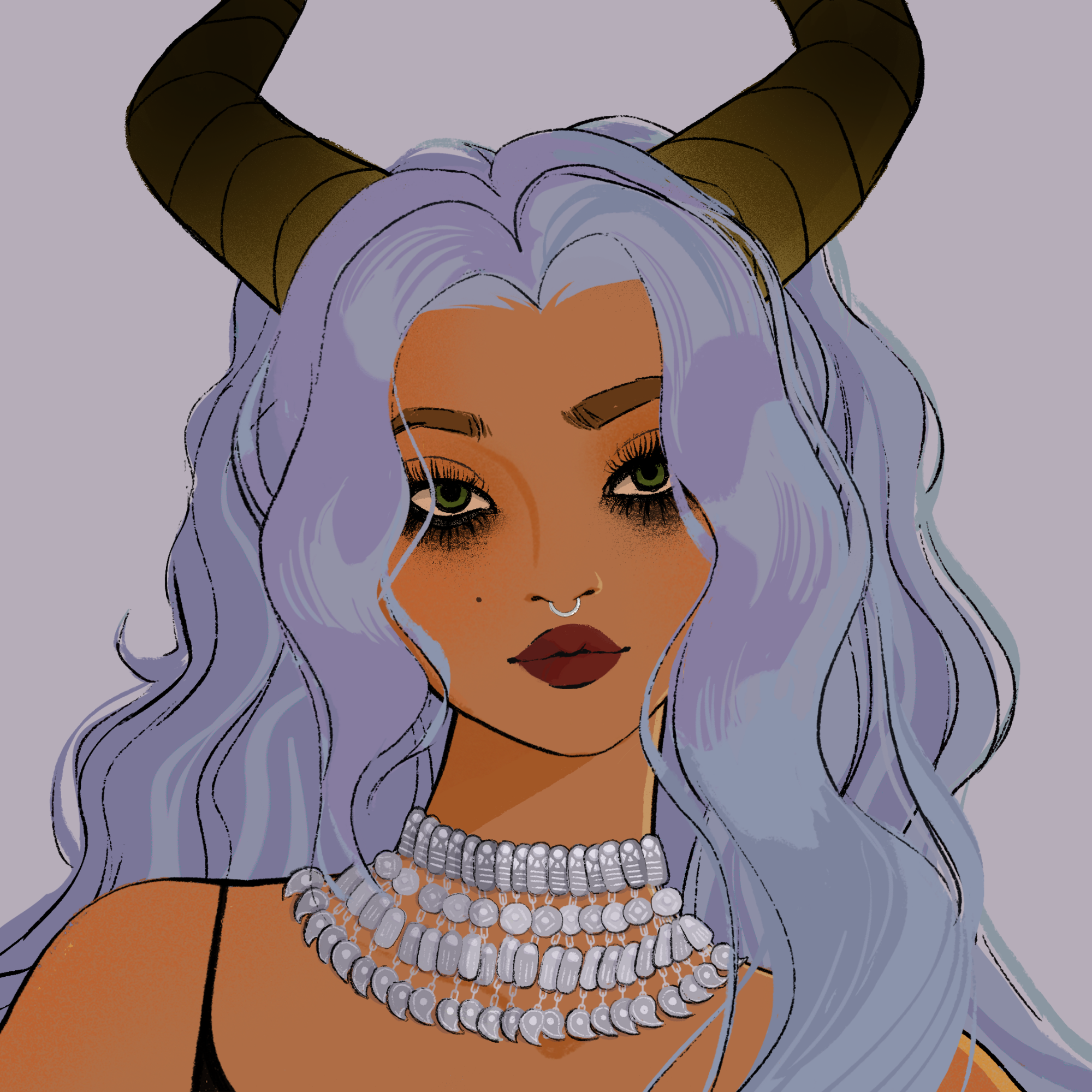 a portrait of Bagana the roasted