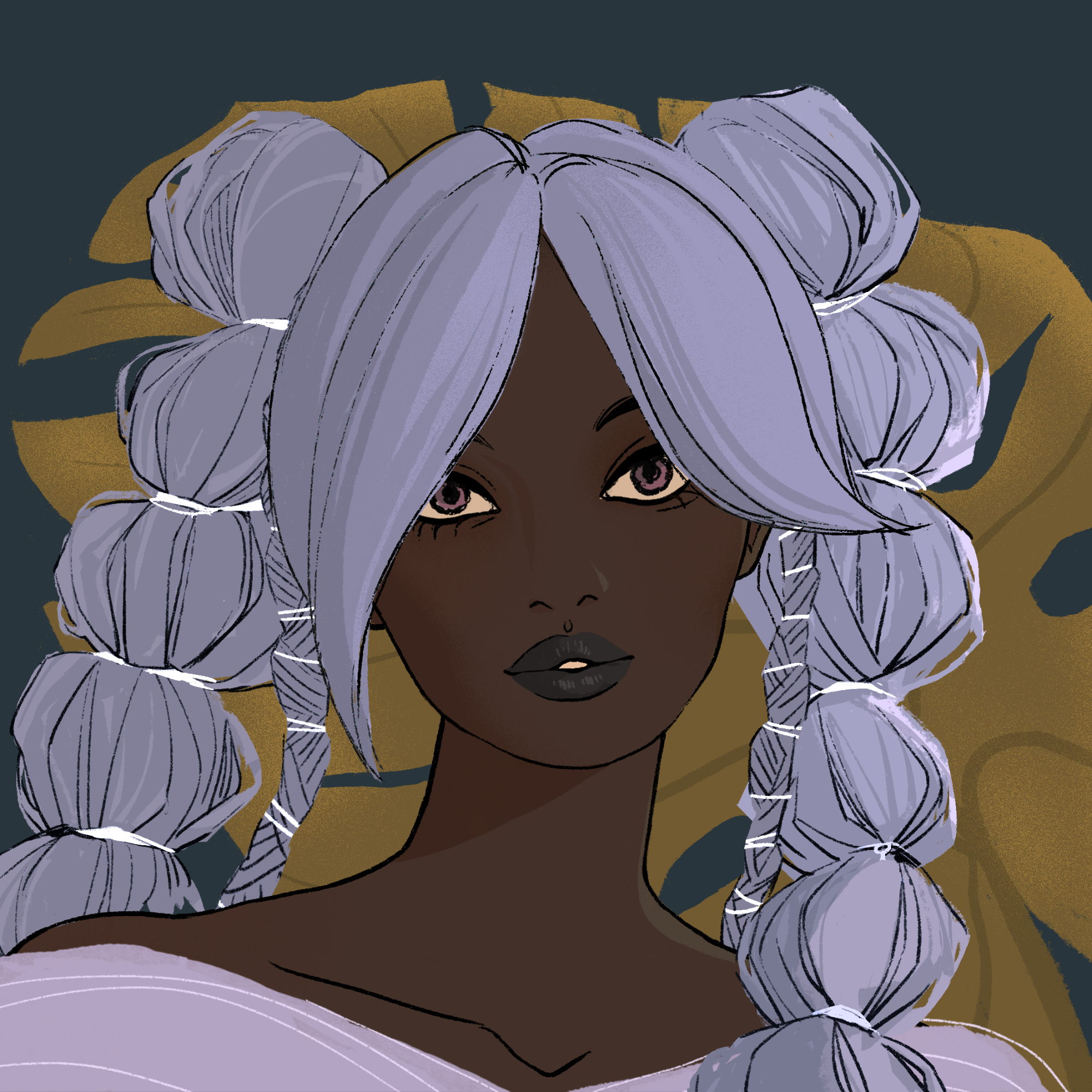 a portrait of Pineapple bubble