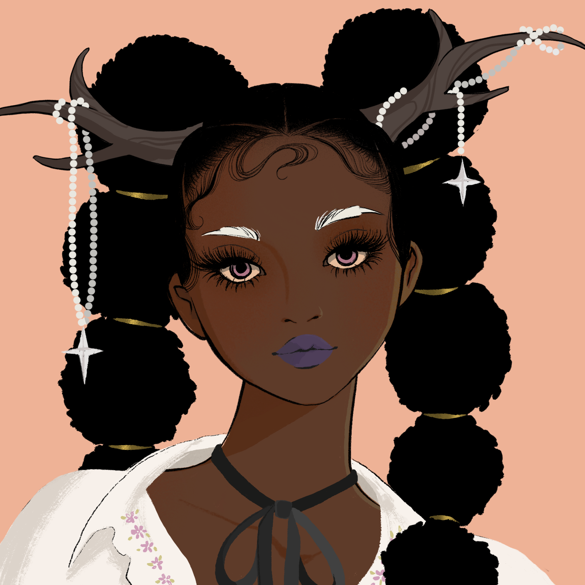 a portrait of Linen scythe