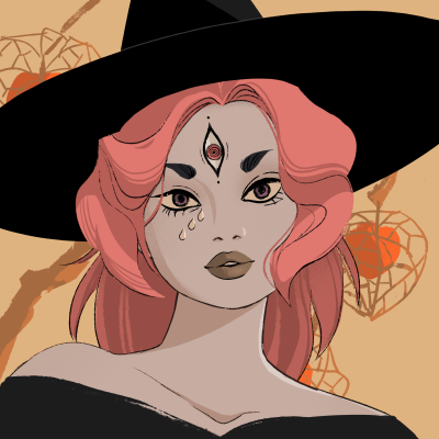 image of yali, the rain-slicked fire flower