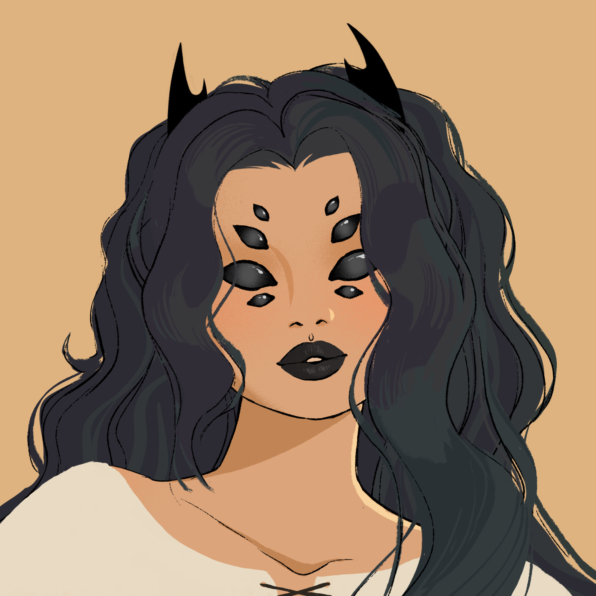 a portrait of Fogo, the burgundy ammunition