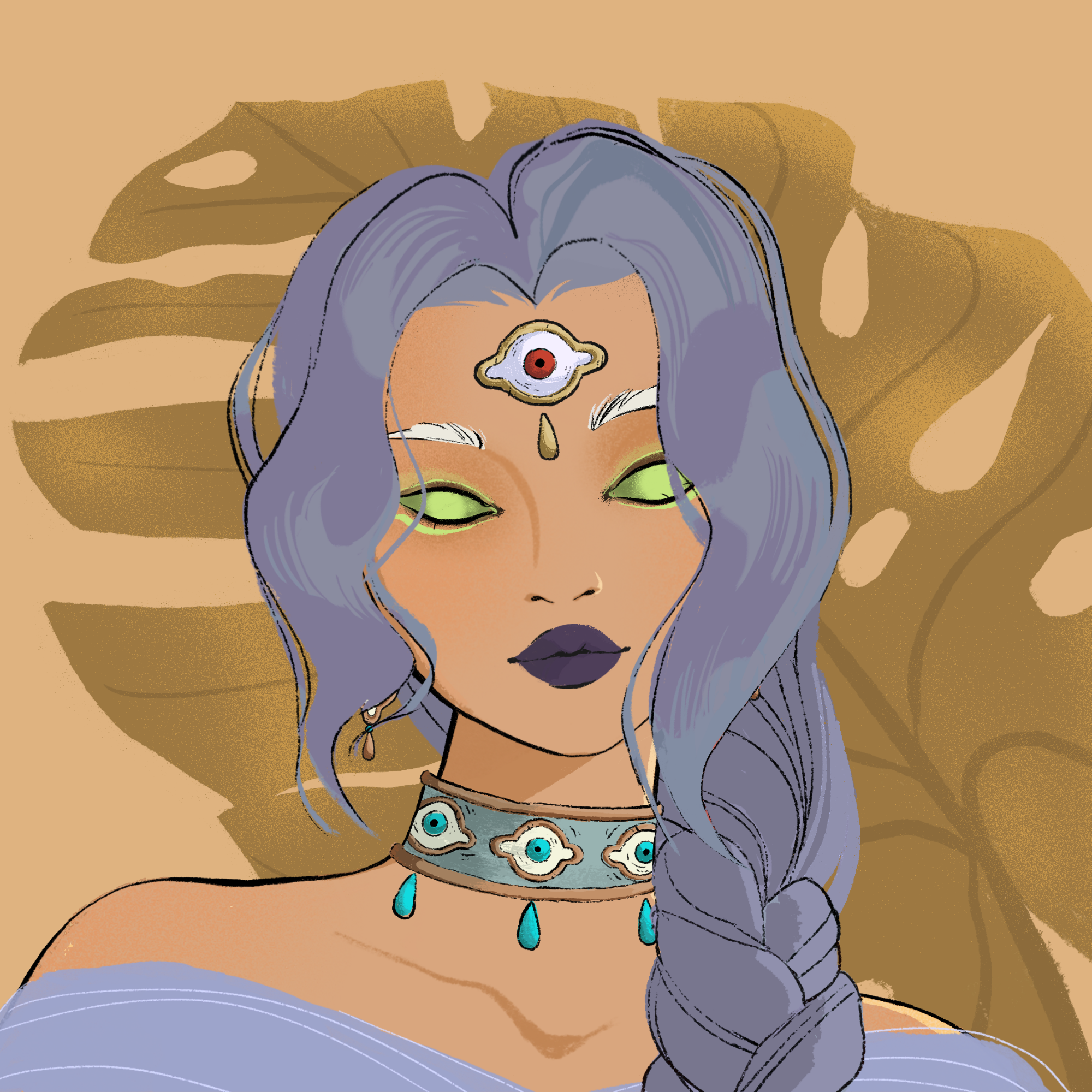 a portrait of Grapefruit of the void