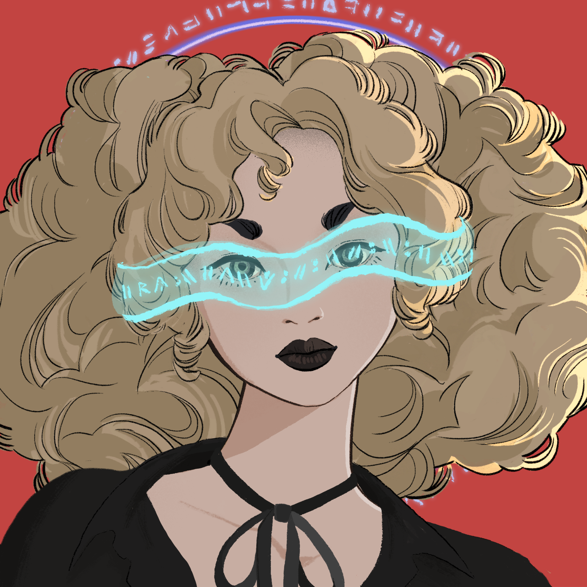 a portrait of Antares, the quick hourglass