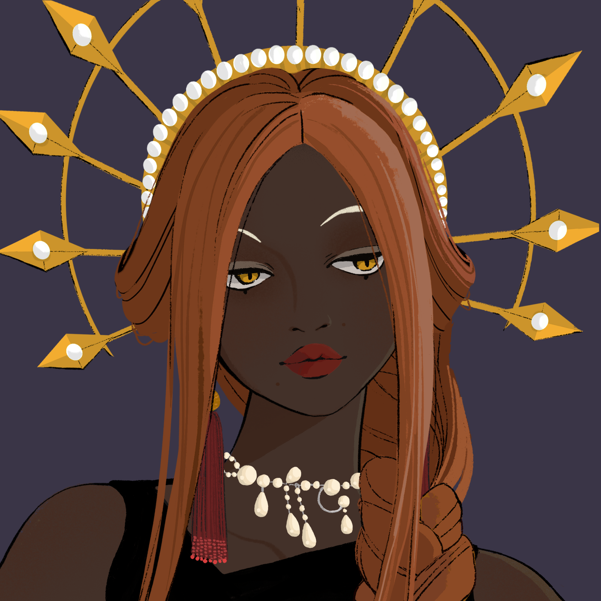 a portrait of Hedione curio