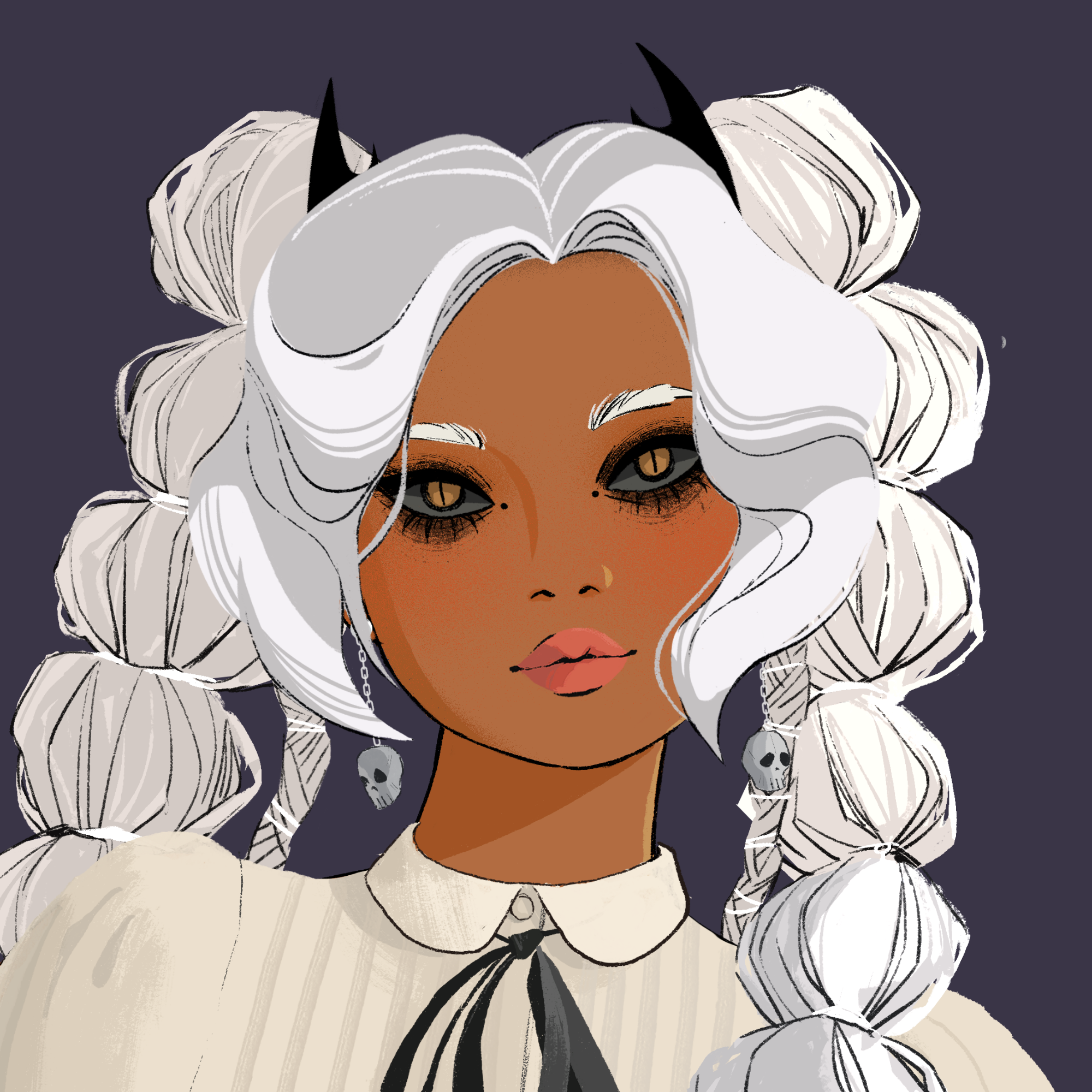 a portrait of Limba, the mahogany curse