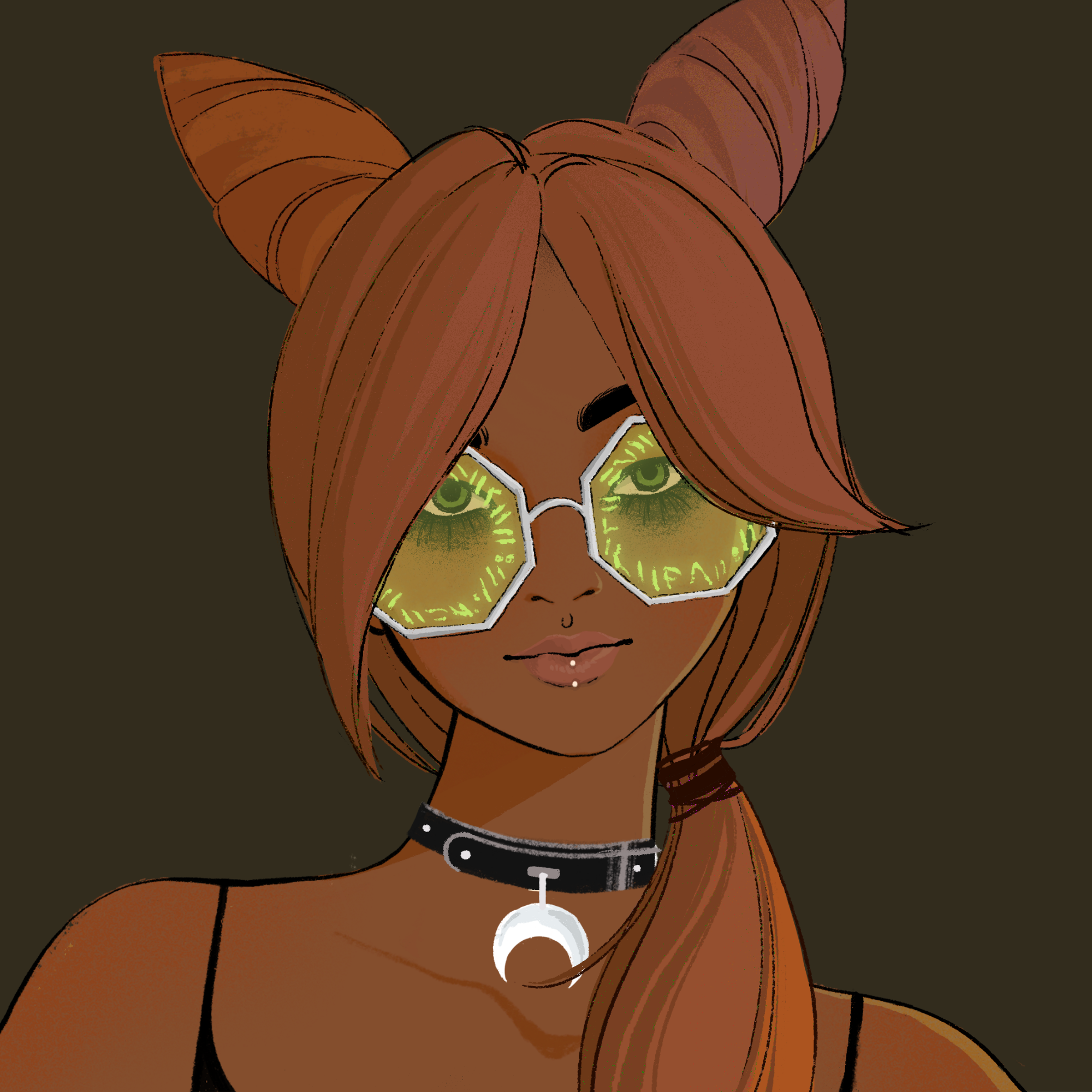 a portrait of Sirius the clever