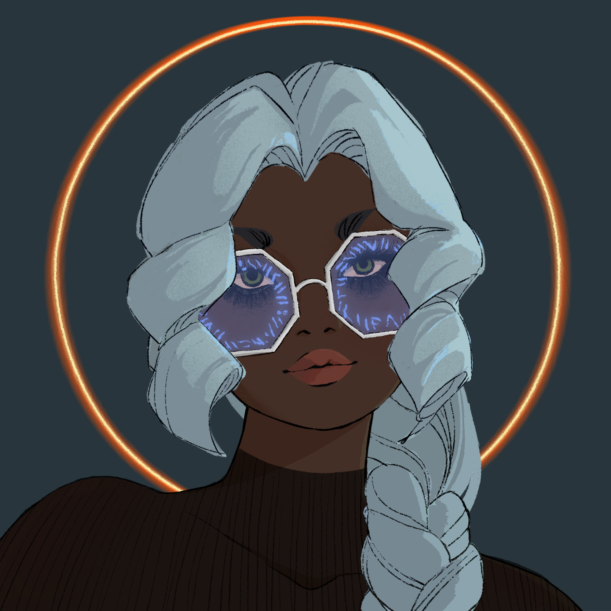 a portrait of Velocity, the improbable telescope