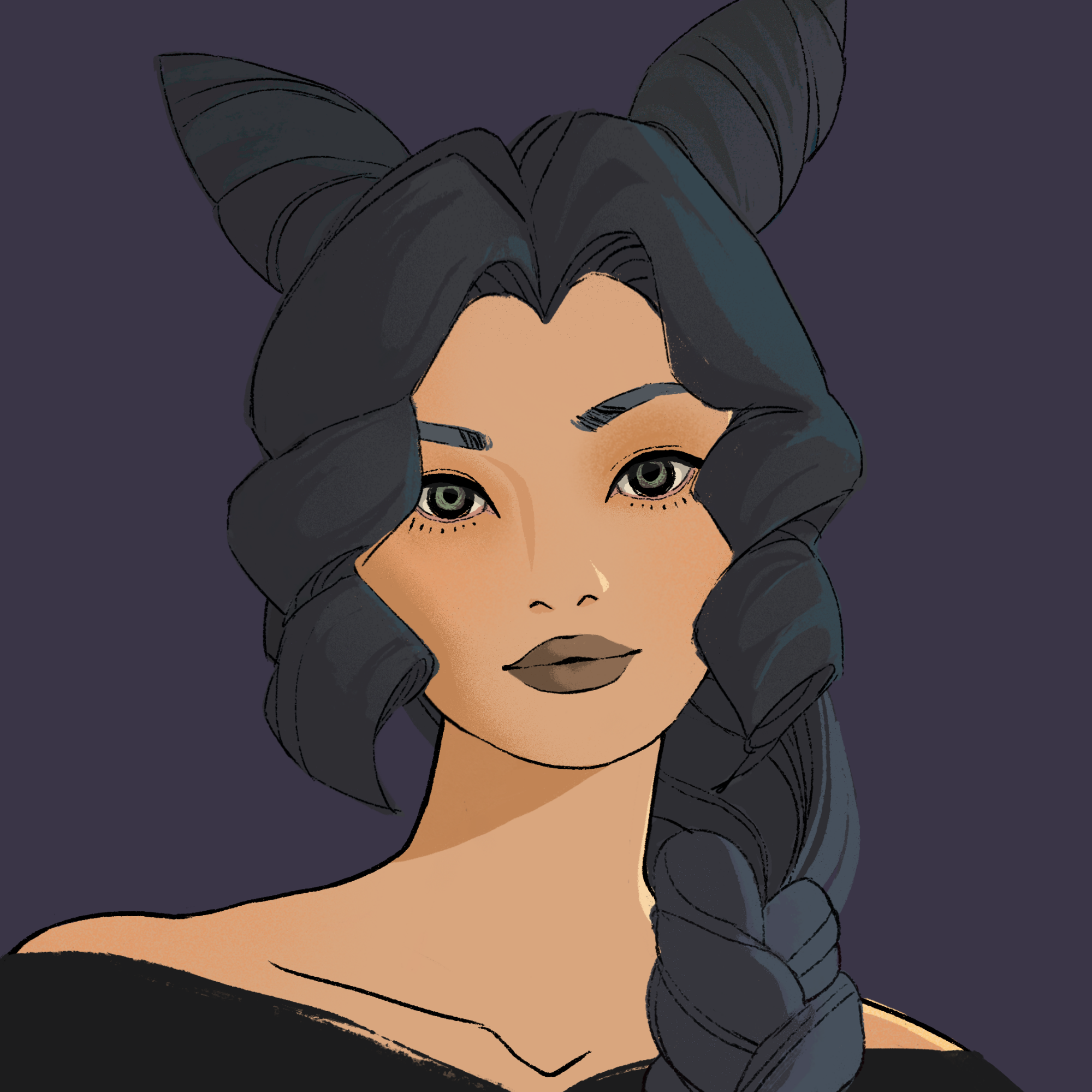 a portrait of Rose wave