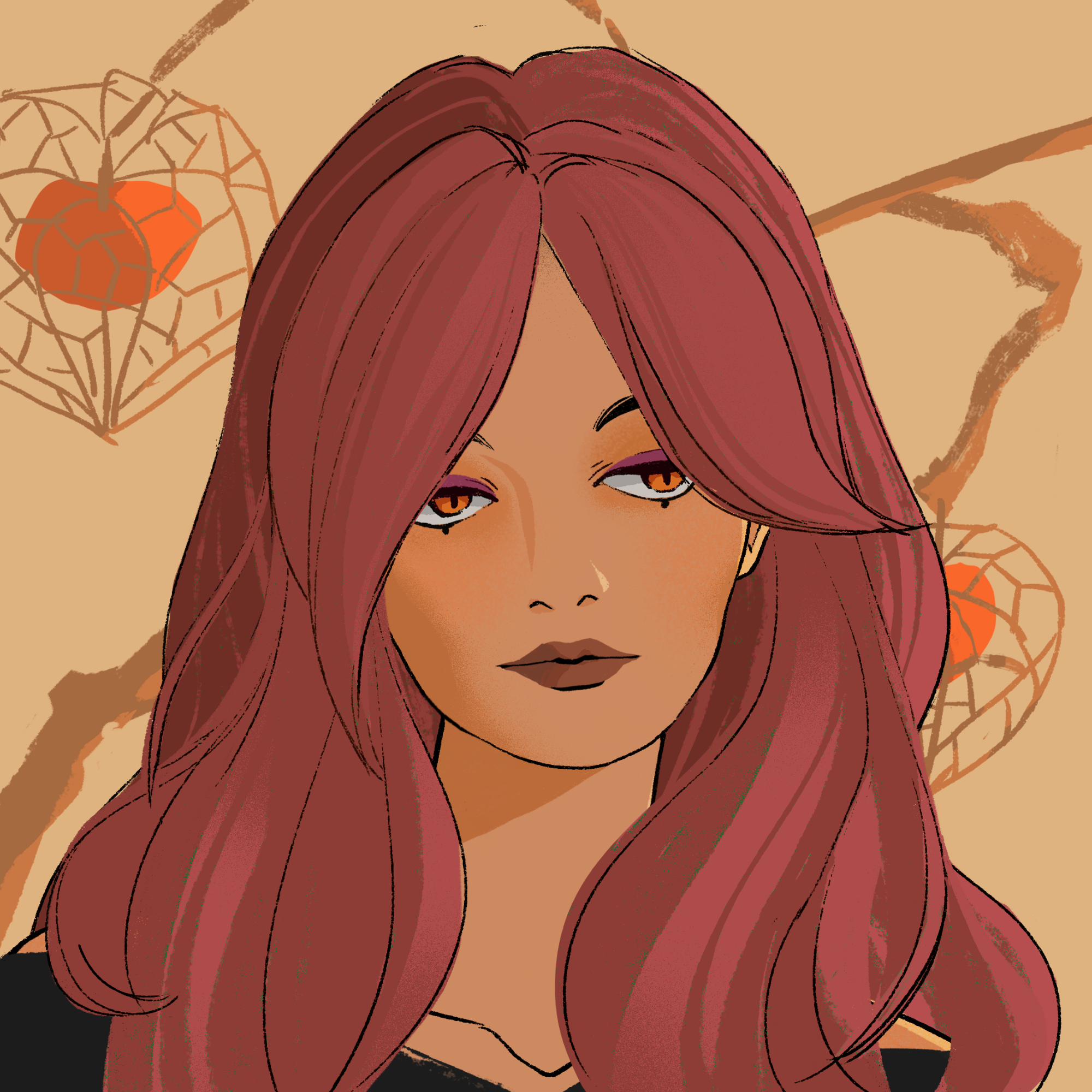 a portrait of Silk, the luxurious mirror