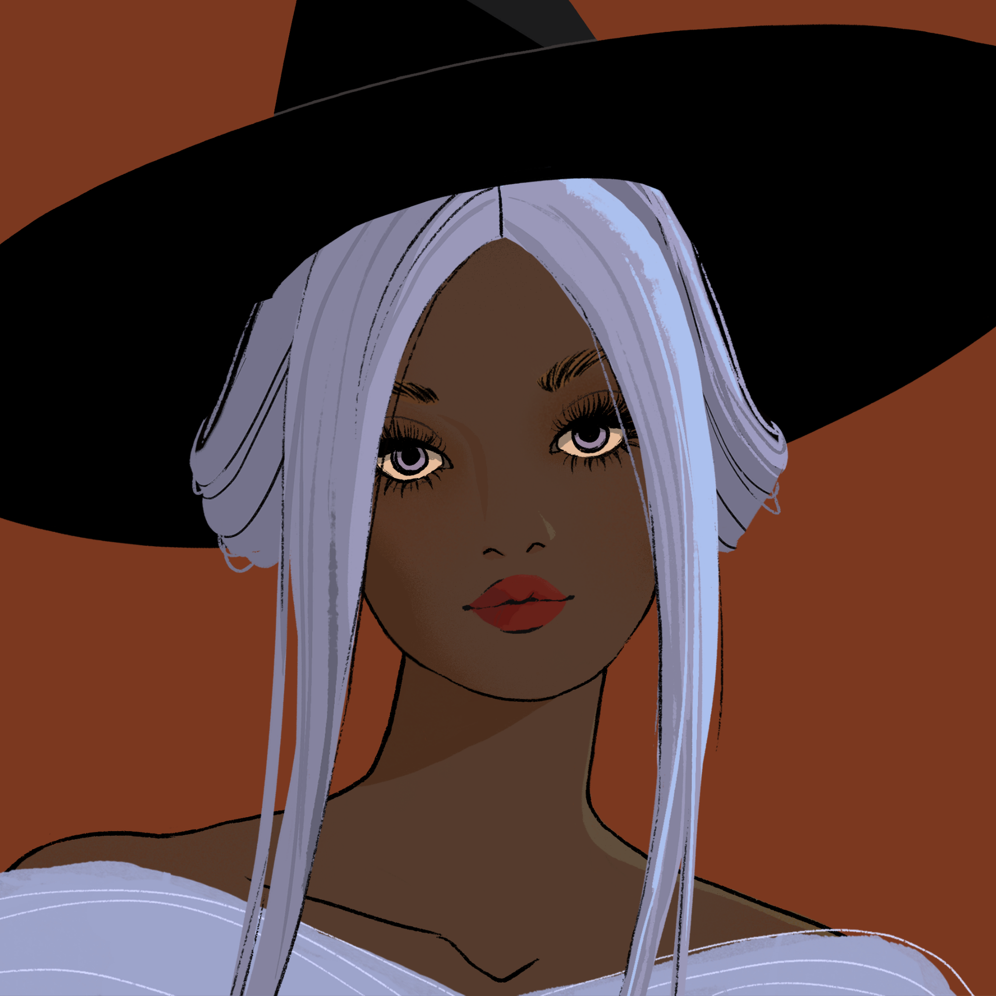 a portrait of Milk of the wilds